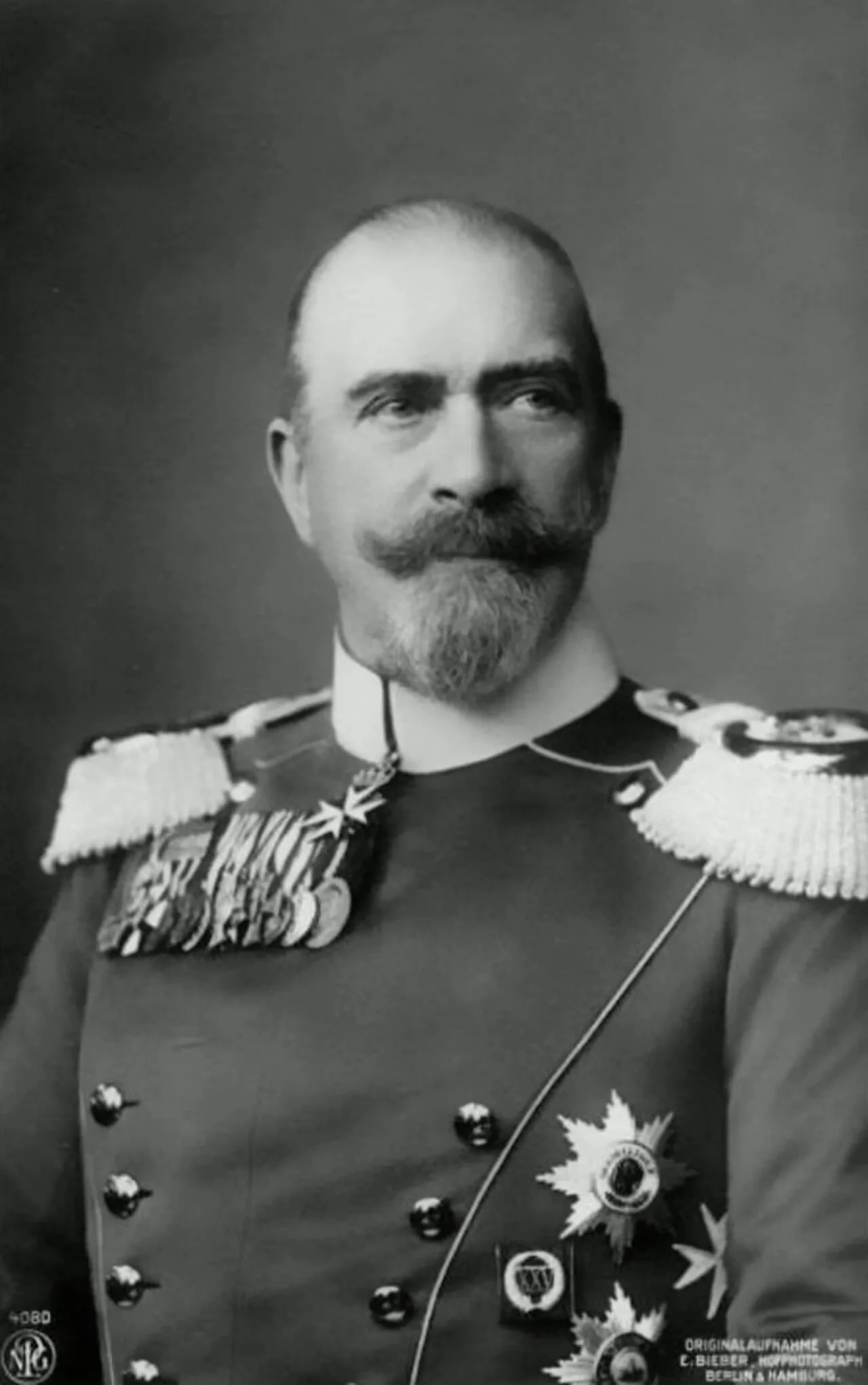 Porträt von Adolf Friedrich V. (1848–1914) – Gedenkseite