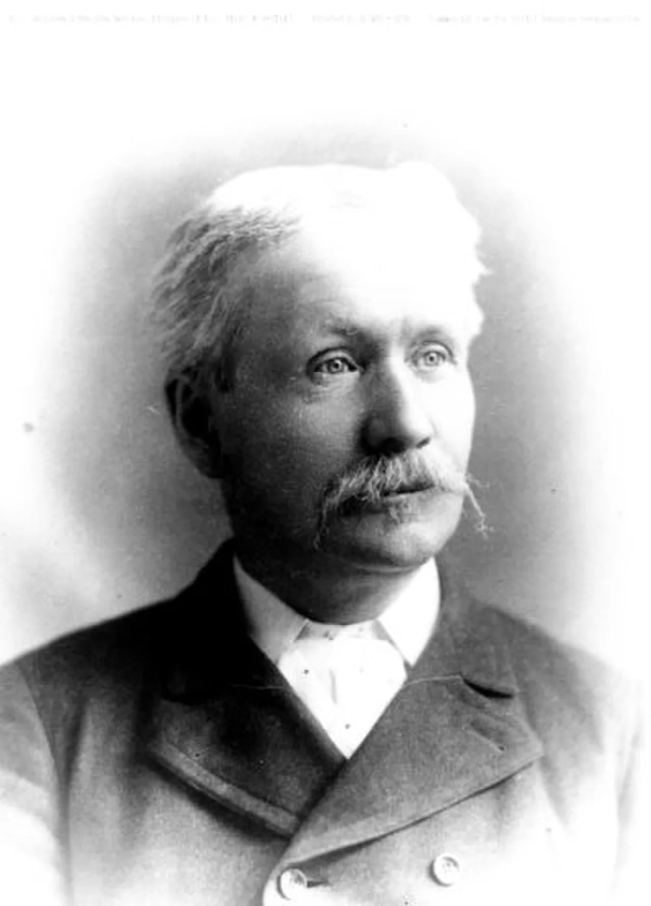 Porträt von Charles Augustus Semlin (1836–1927) – Gedenkseite