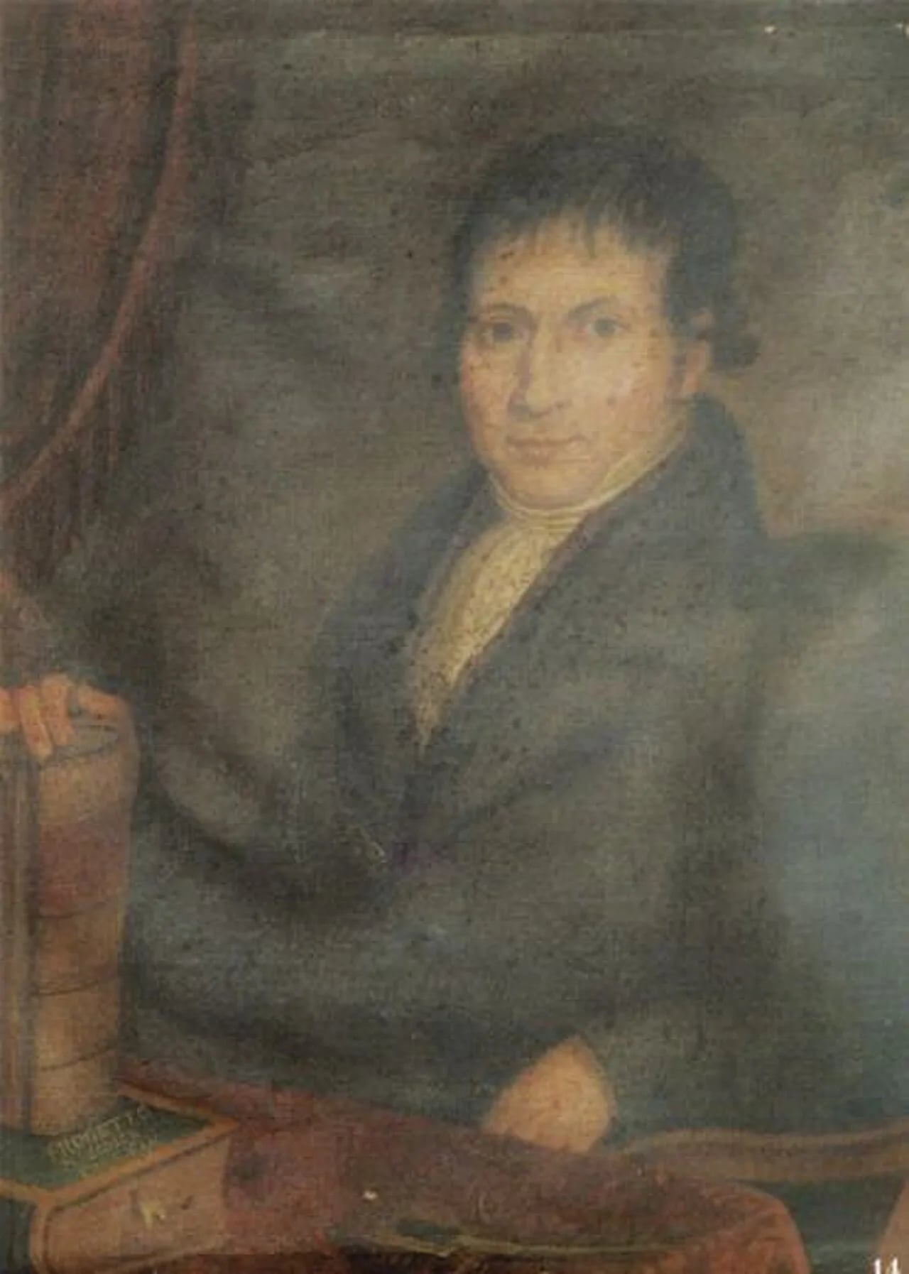 Porträt von Antonio Albrizzi (1773–1846) – Gedenkseite