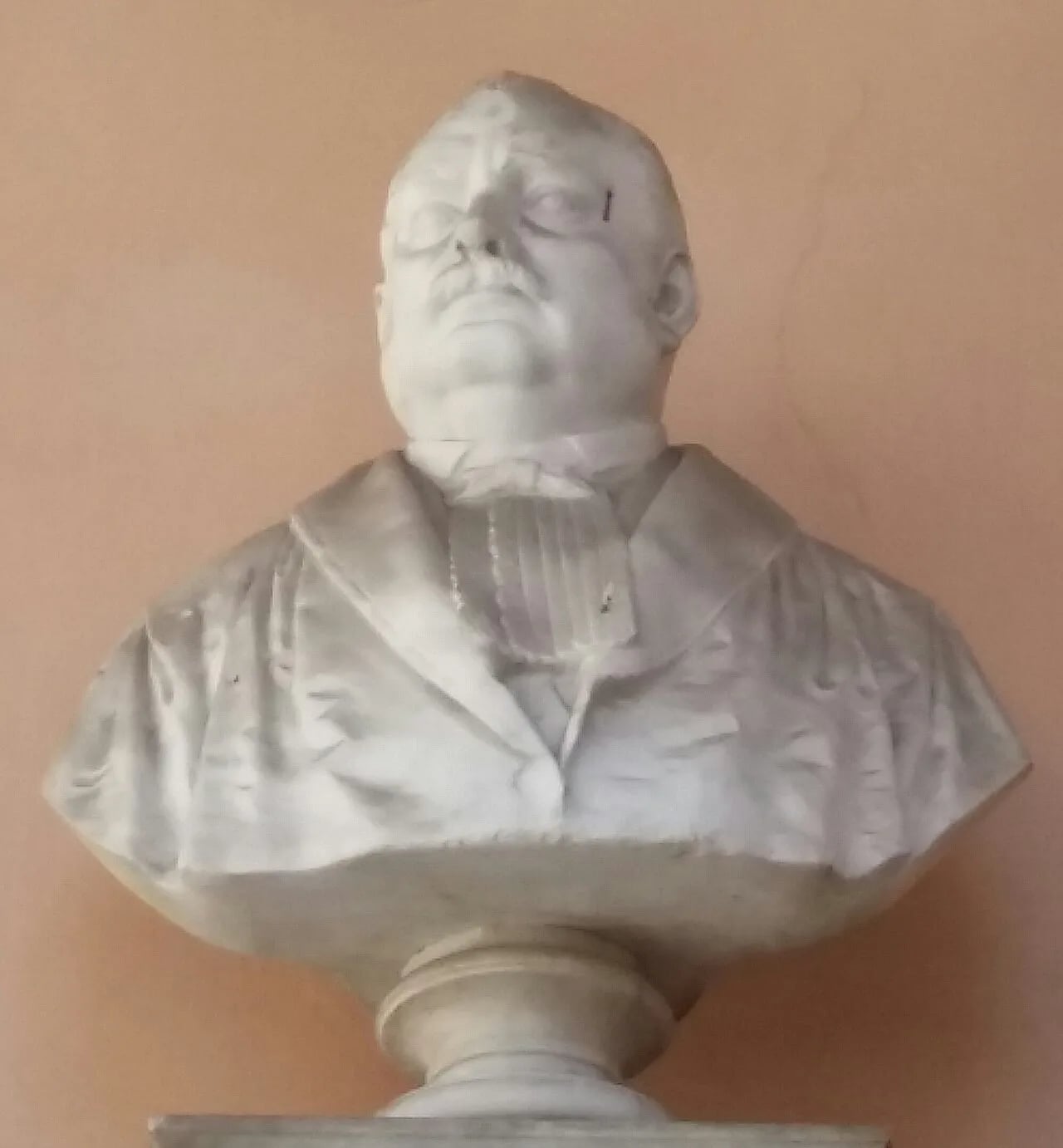 Porträt von Antonio Caveri (1811–1870) – Gedenkseite