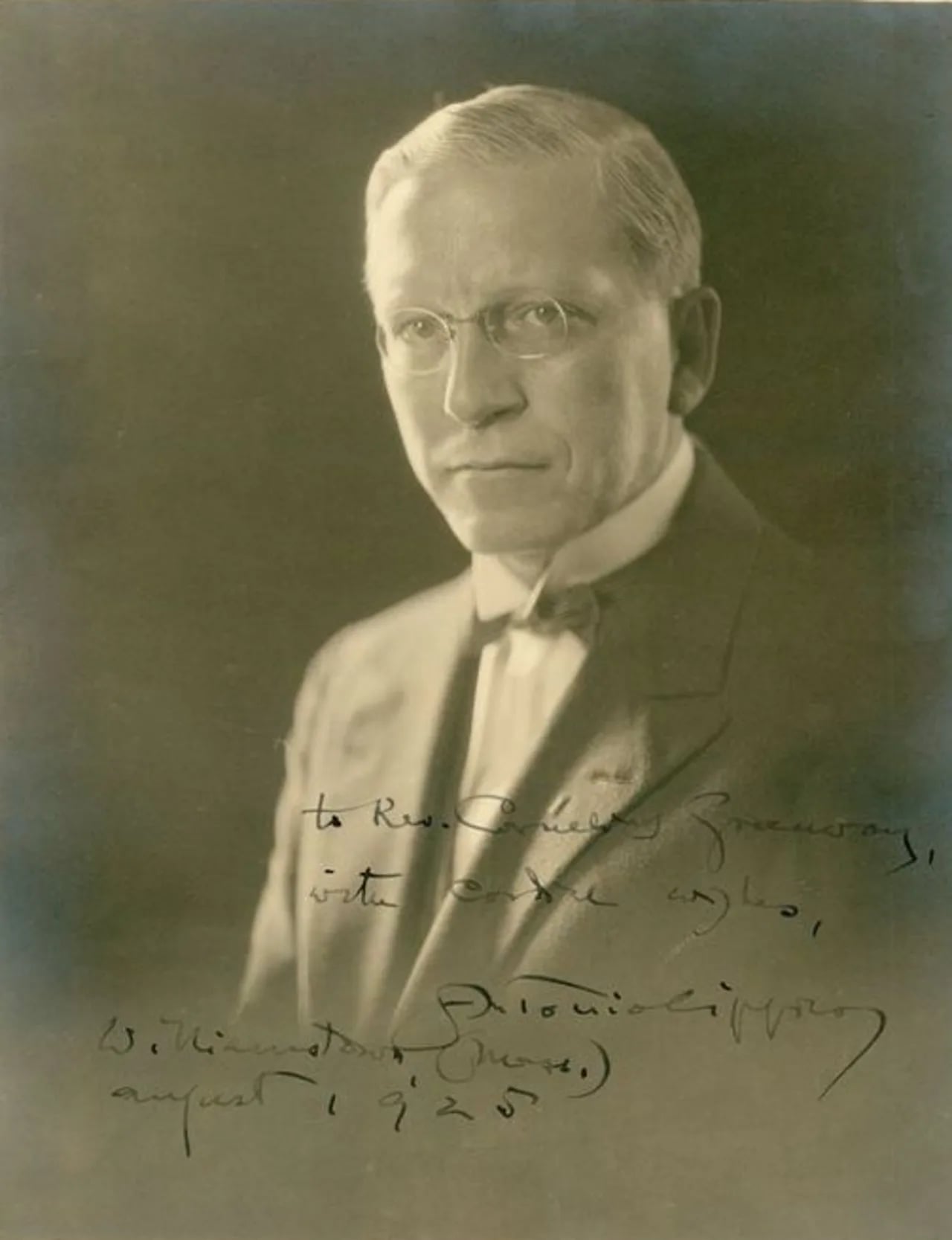 Porträt von Antonio Cippico (1877–1935) – Gedenkseite