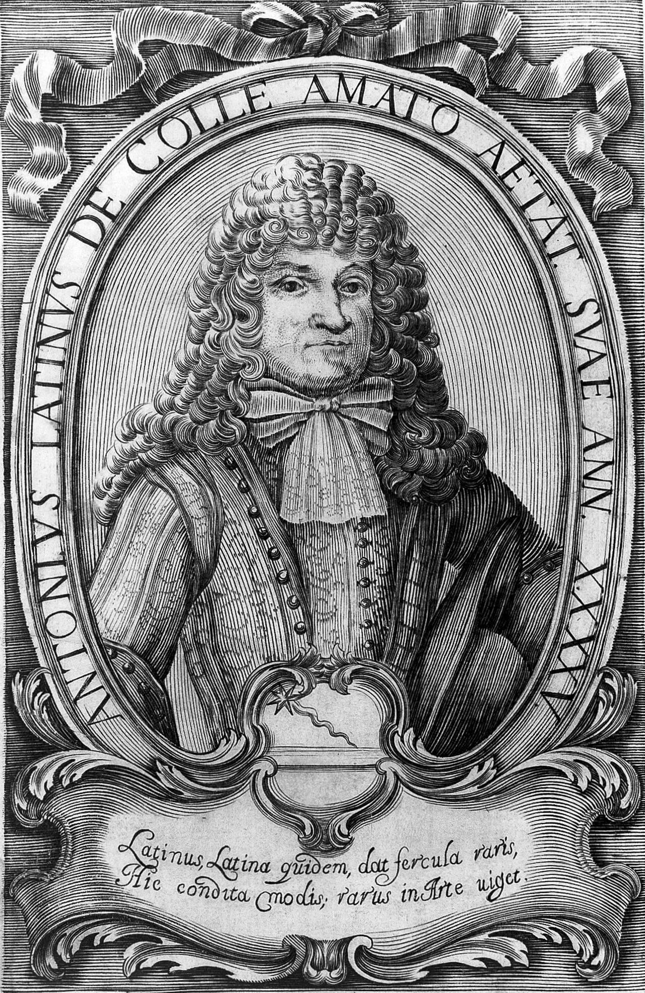 Portrait of Antonio Latini (1642–1696) – memorial page
