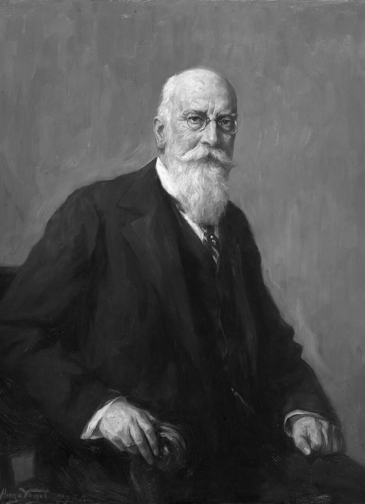 Portrait of Adolf Haeuser (1857–1938) – memorial page