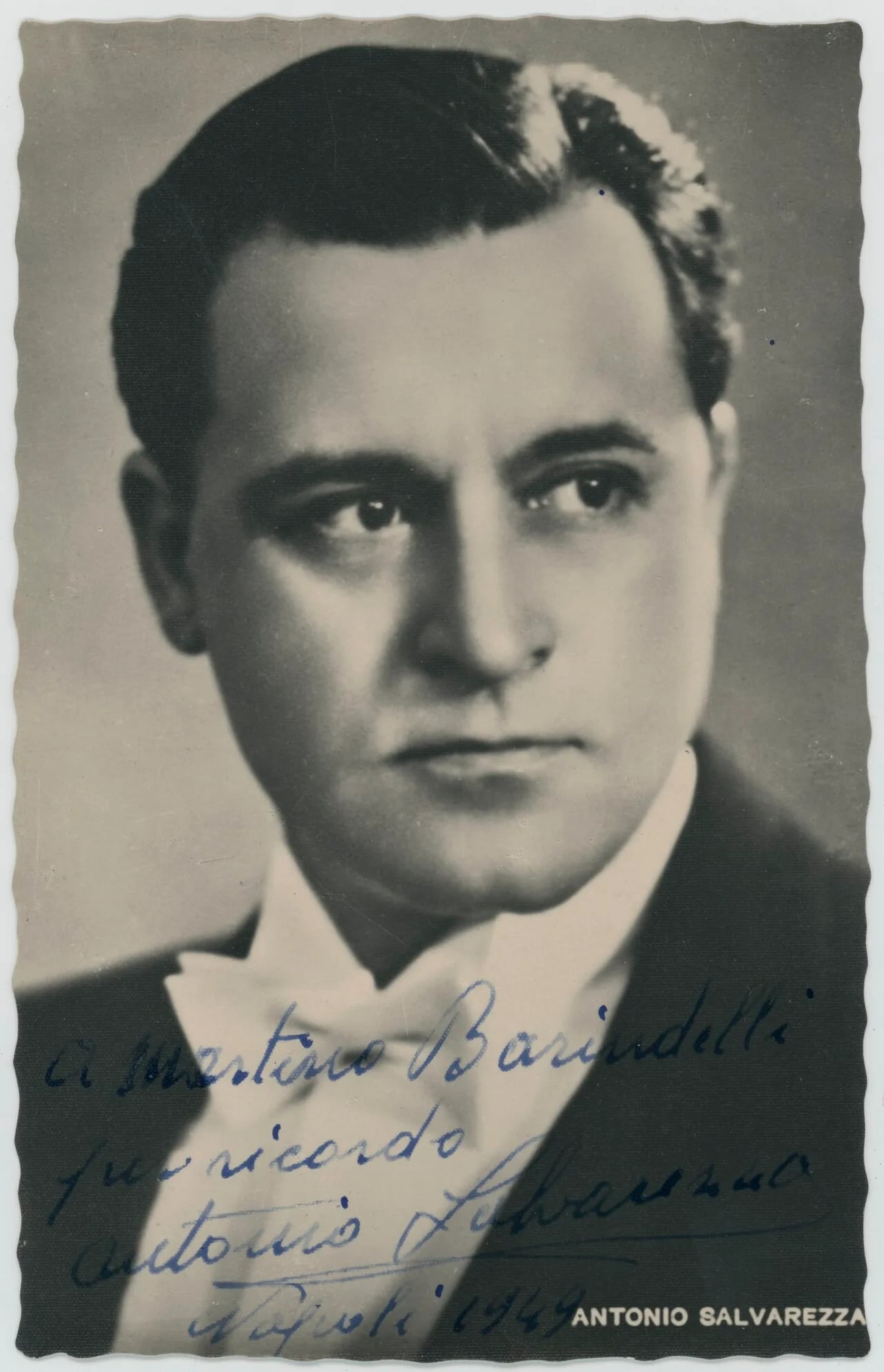Portrait of Antonio Salvarezza (1902–1985) – memorial page