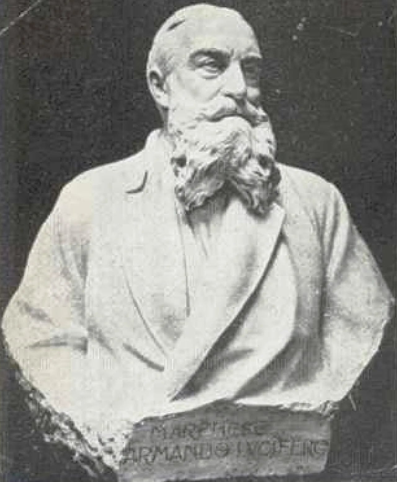 Porträt von Armando Lucifero (1855–1933) – Gedenkseite