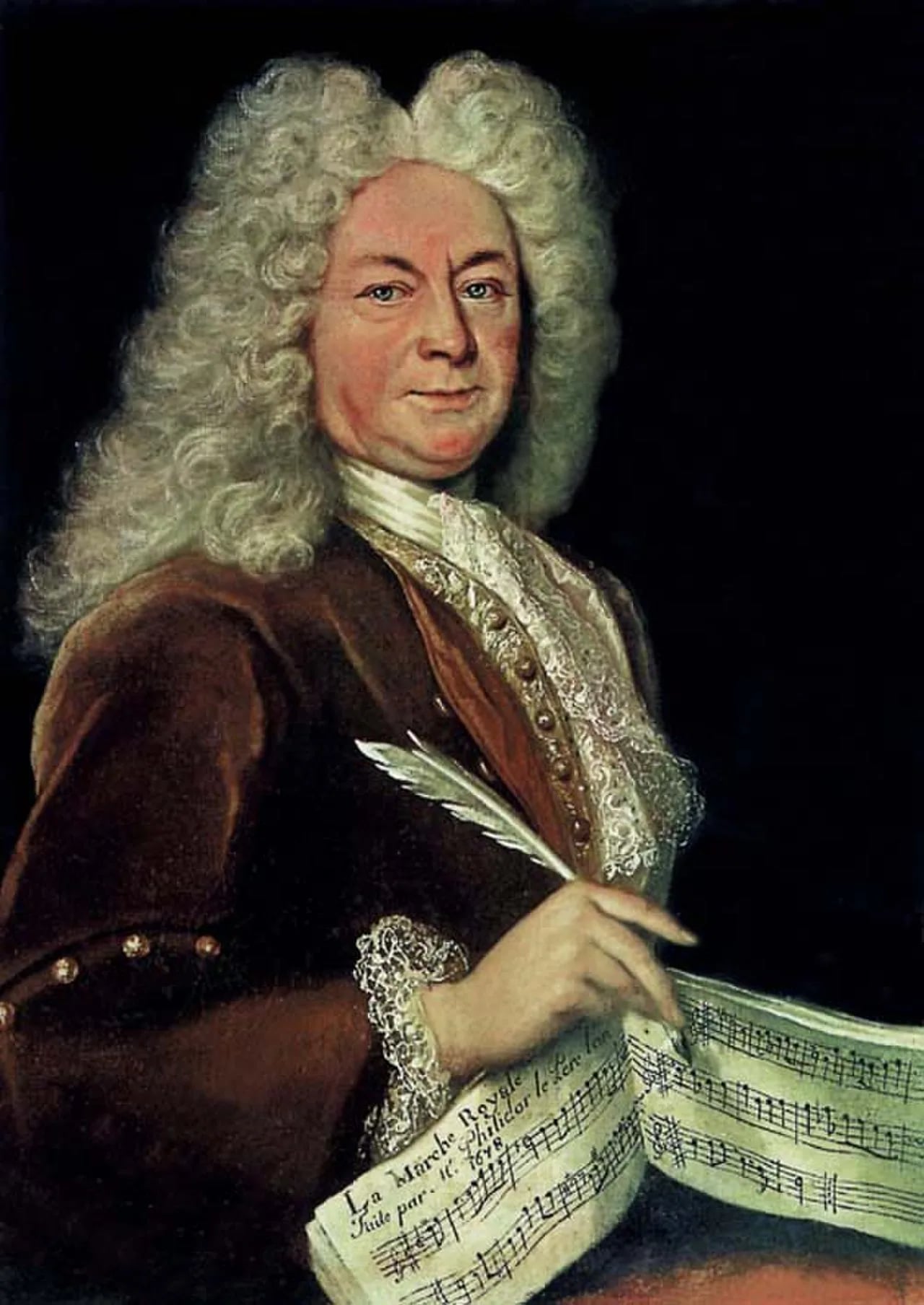 Portrait of André Danican Philidor (1652–1730) – memorial page