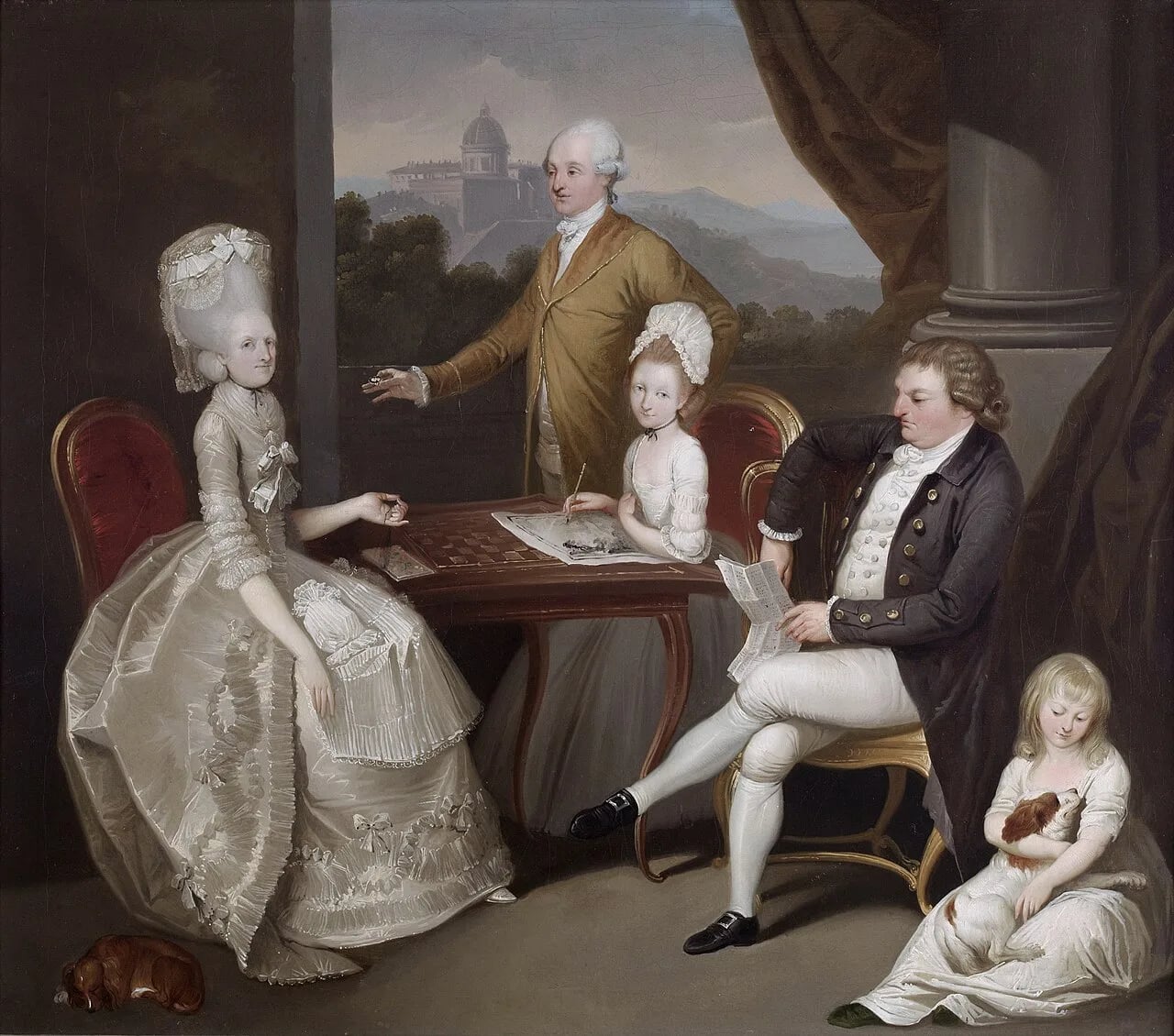 Porträt von Aubrey Beauclerk, 5th Duke of St Albans (1740–1802) – Gedenkseite
