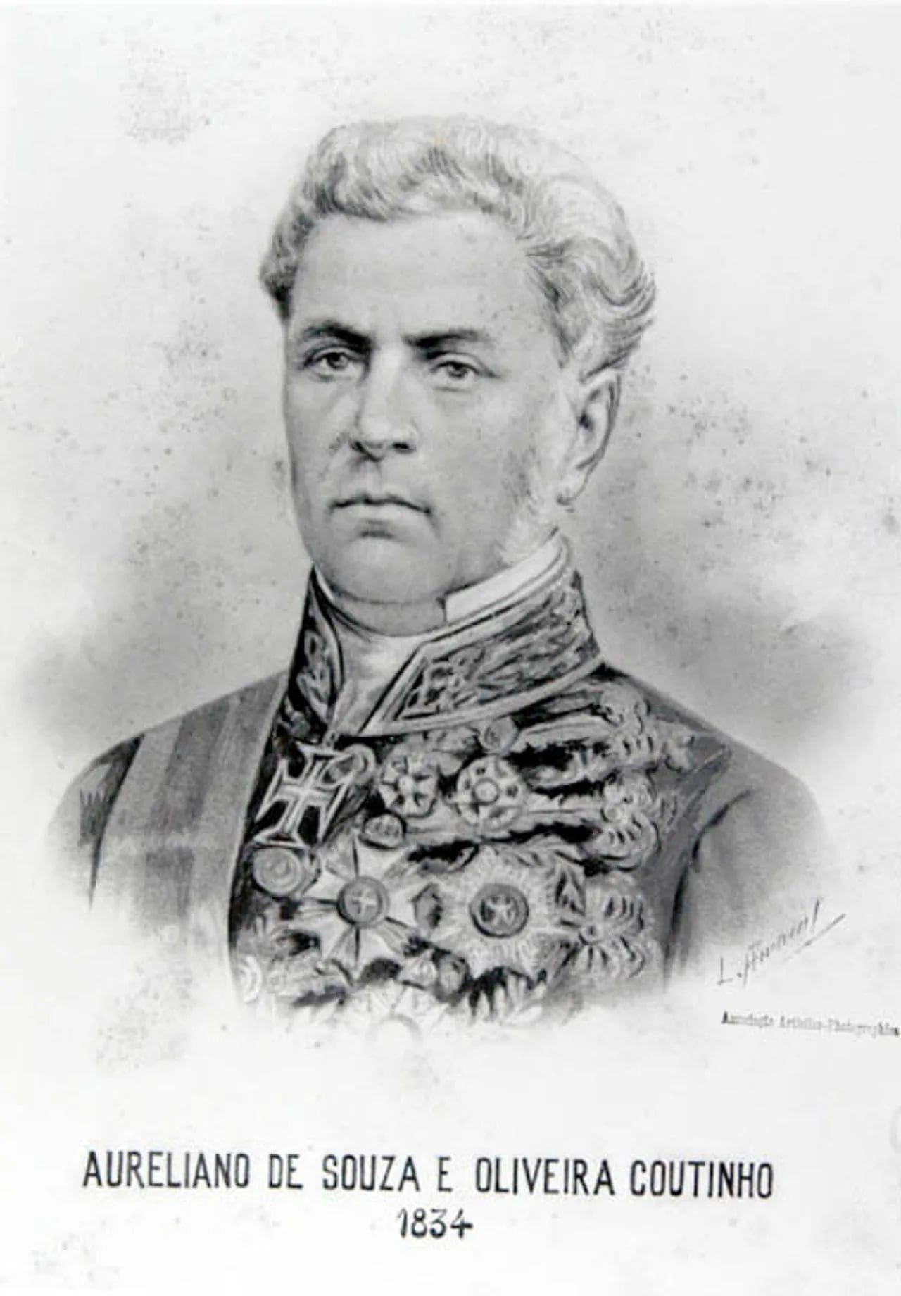 Portrait of Aureliano Coutinho, Viscount of Sepetiba (1800–1855) – memorial page