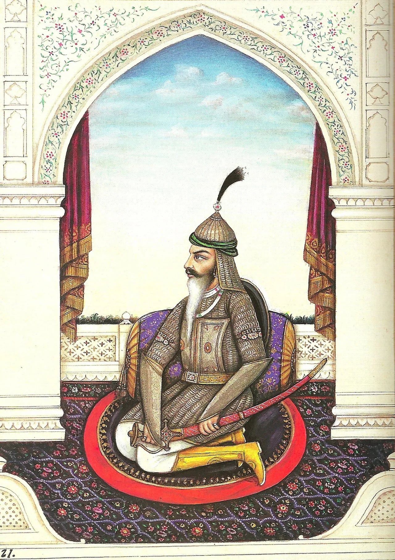 Portrait of Hari Singh Nalwa (1791–1837) – memorial page