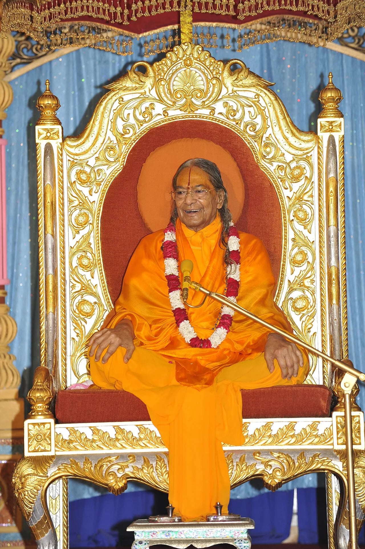 Portrait of Jagadguru Kripalu Maharaj (1922–2013) – memorial page