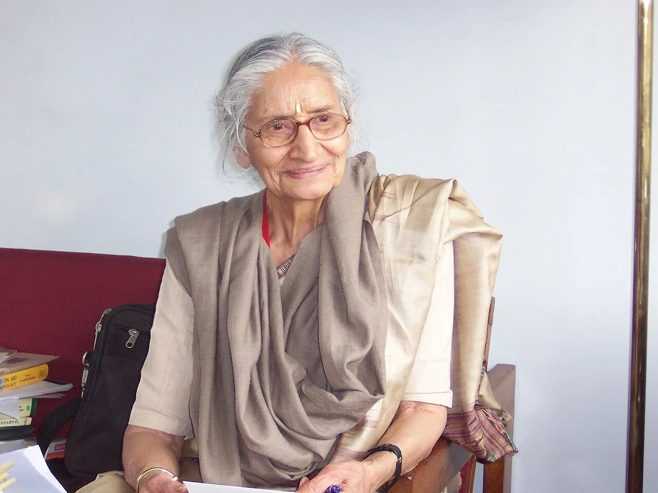 Porträt von Kapila Vatsyayan (1928–2020) – Gedenkseite