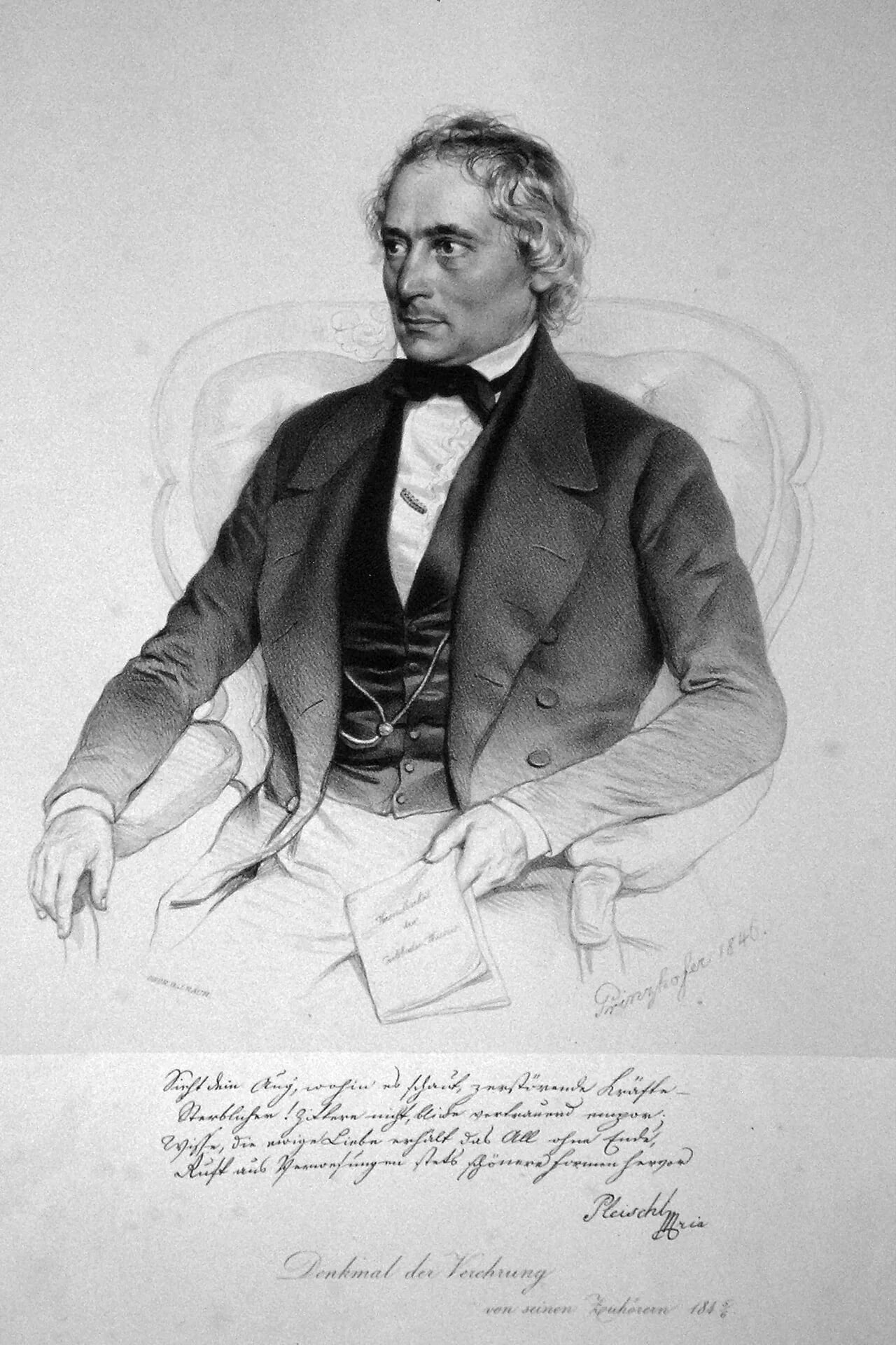 Portrait of Adolf Martin Pleischl (1787–1867) – memorial page