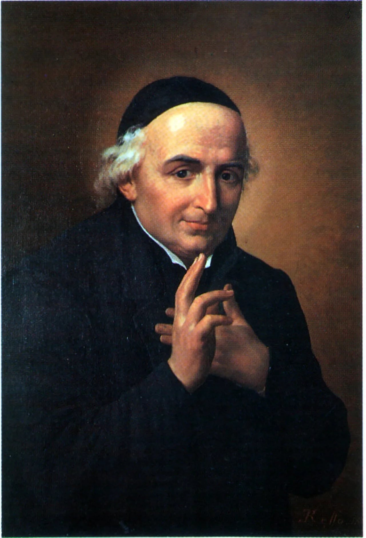 Porträt von Francesco Saverio Bianchi (1743–1815) – Gedenkseite