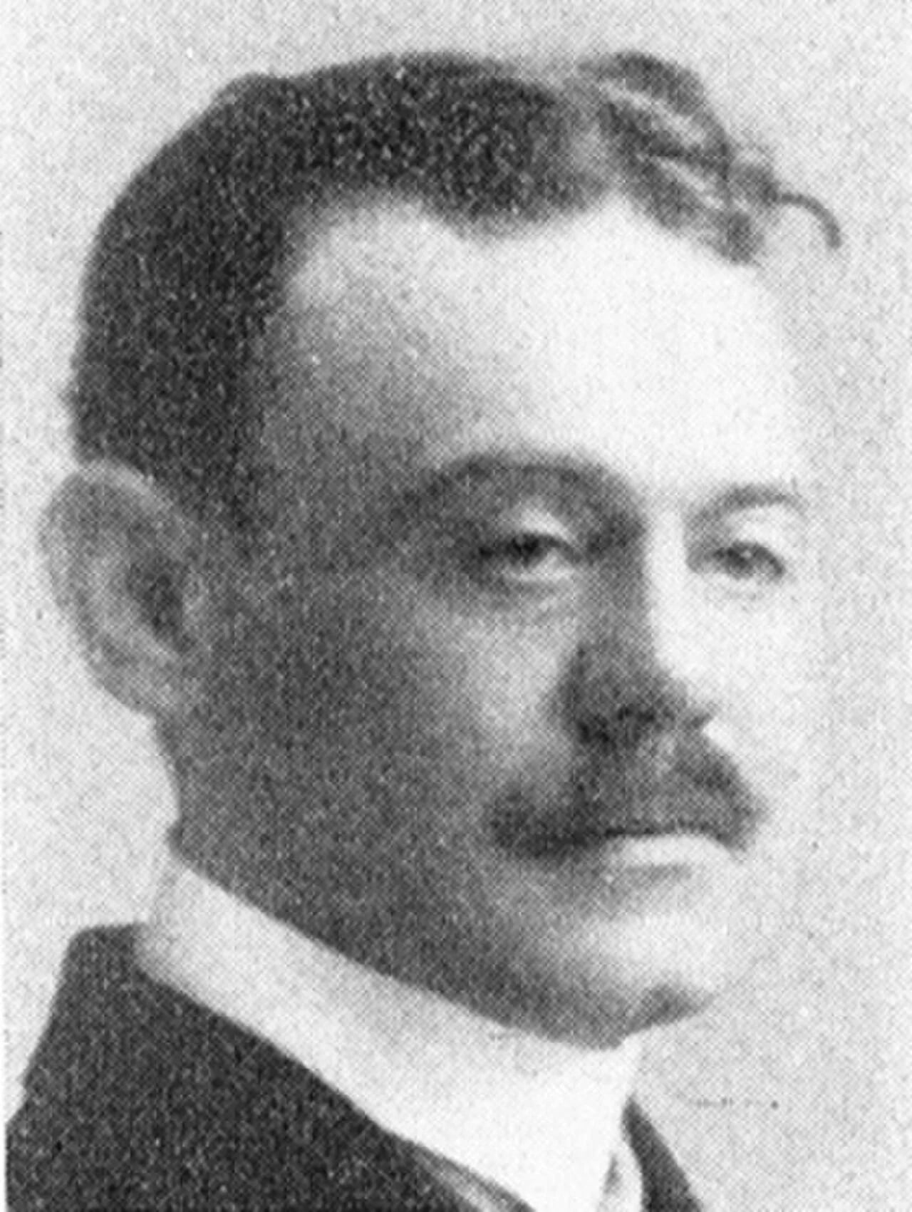 Porträt von Gustaf Cedergren (1879–1919) – Gedenkseite