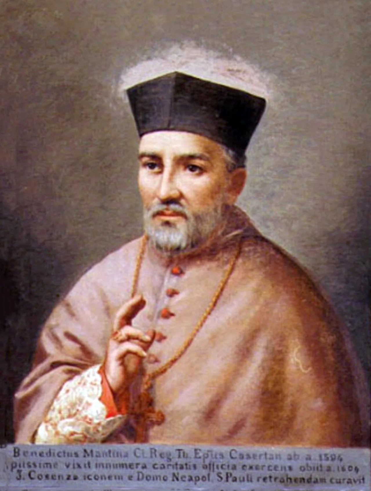 Porträt von Benedetto Mandina (1548–1604) – Gedenkseite