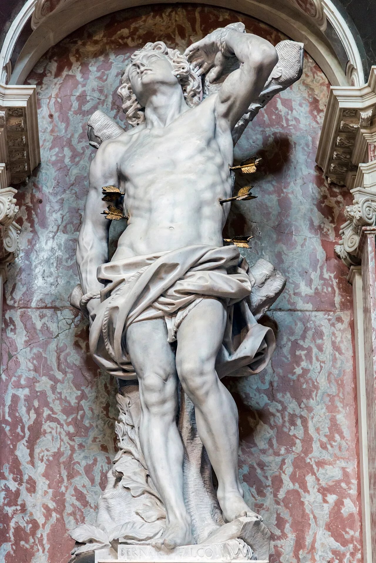 Porträt von Bernardo Falconi (1620–1696) – Gedenkseite
