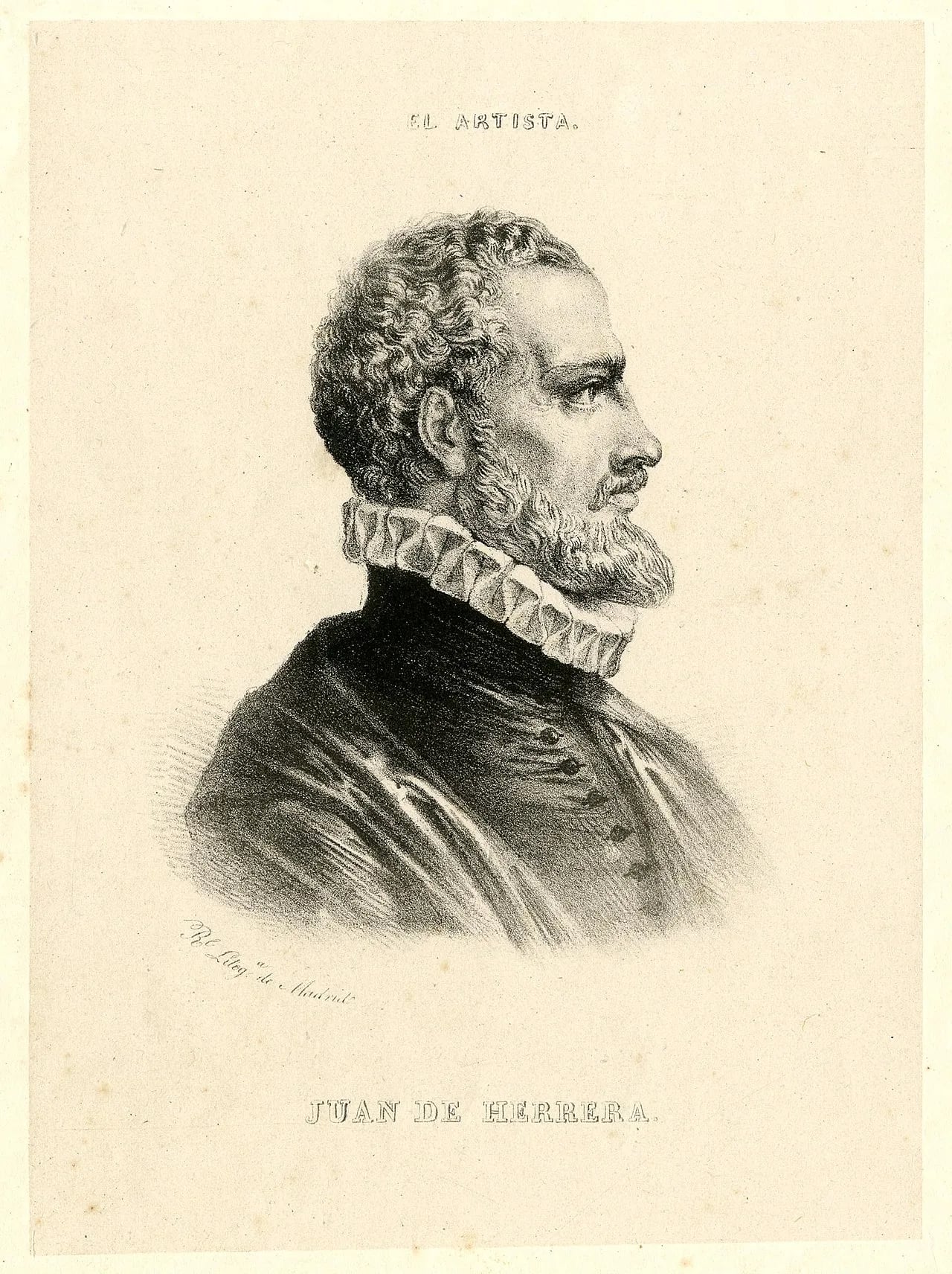 Portrait of Juan de Herrera (1530–1597) – memorial page
