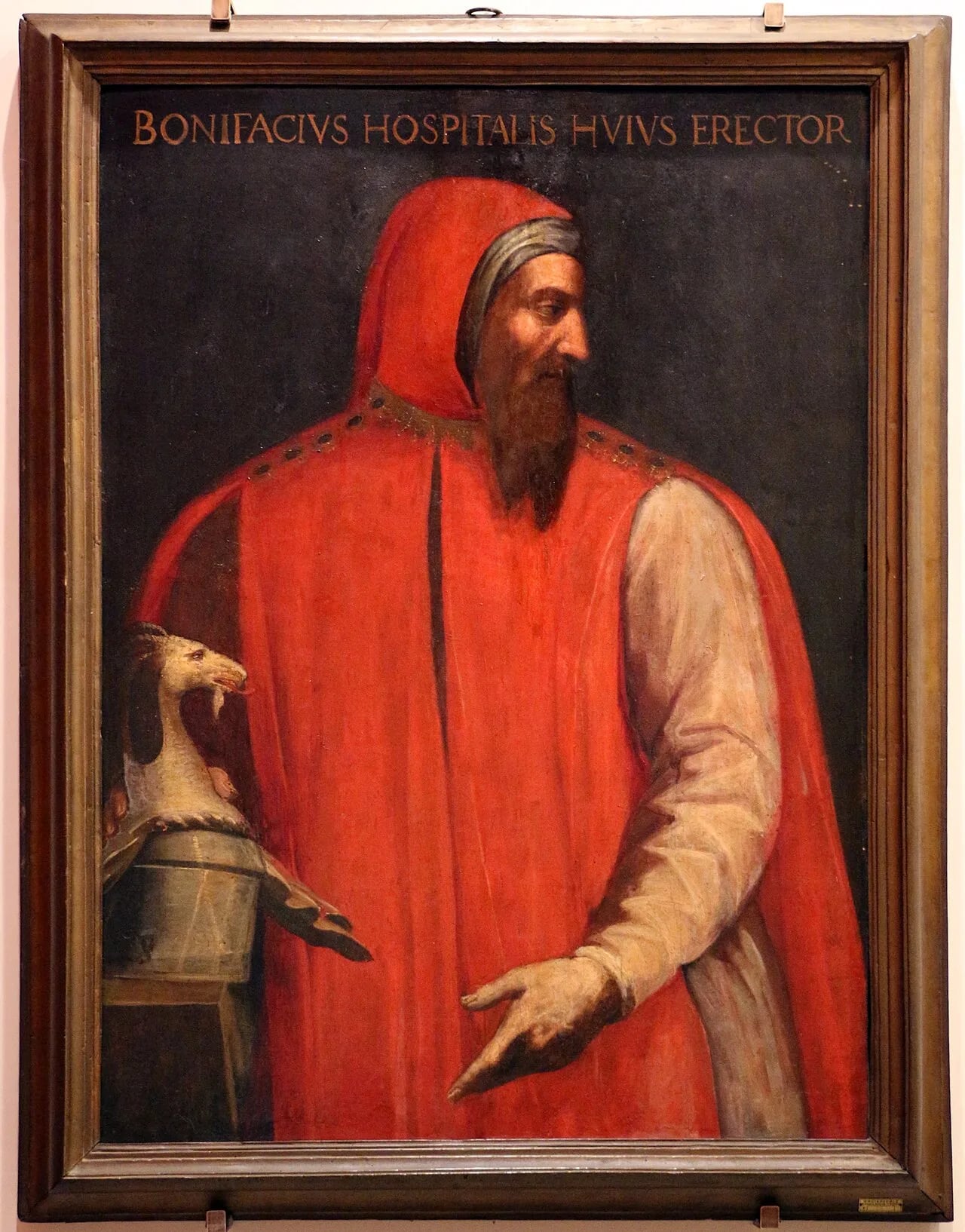 Portrait of Bonifacio Lupi (1316–1390) – memorial page