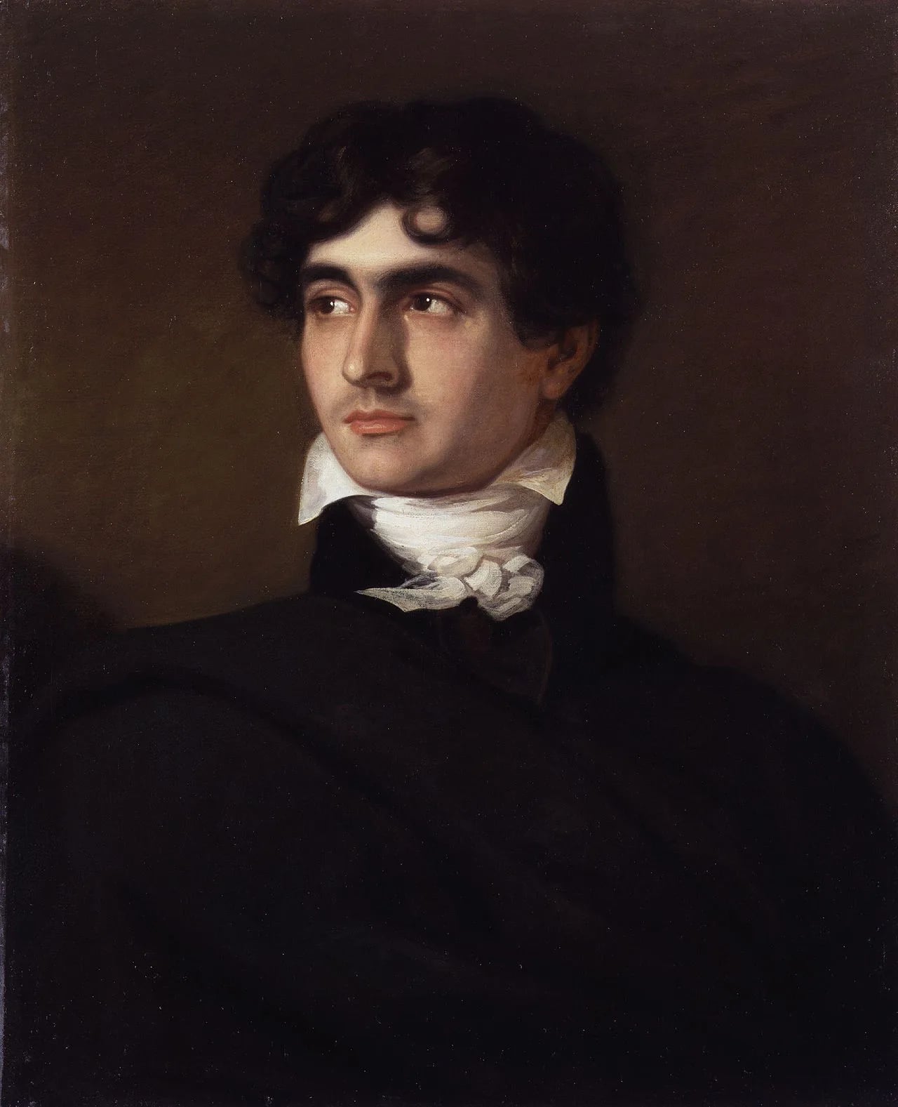 Portrait of John Polidori (1795–1821) – memorial page
