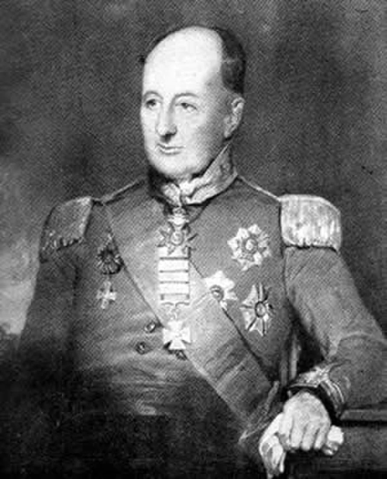 Portrait of Benjamin d'Urban (1777–1849) – memorial page