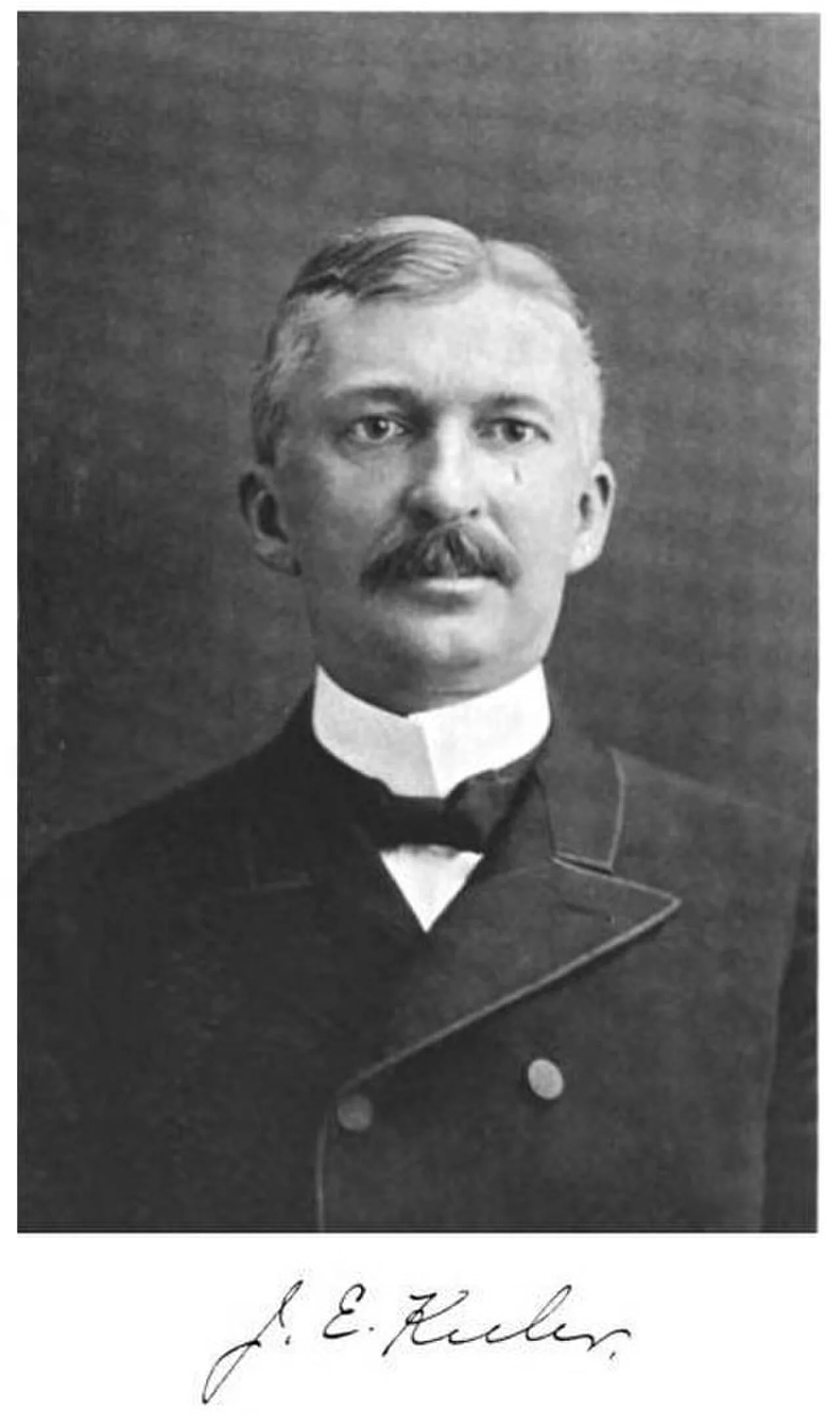 Porträt von James Edward Keeler (1857–1900) – Gedenkseite