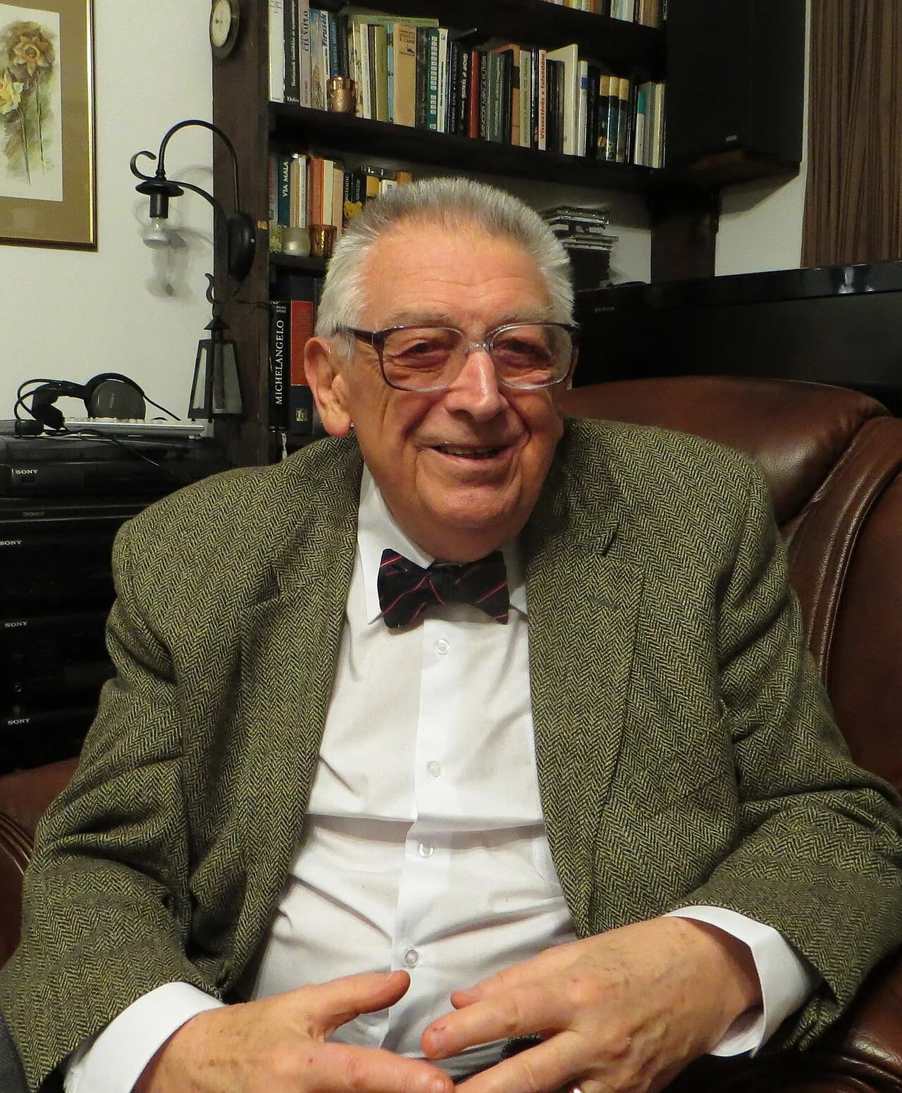 Porträt von Ede Hőnyi (1935–2017) – Gedenkseite