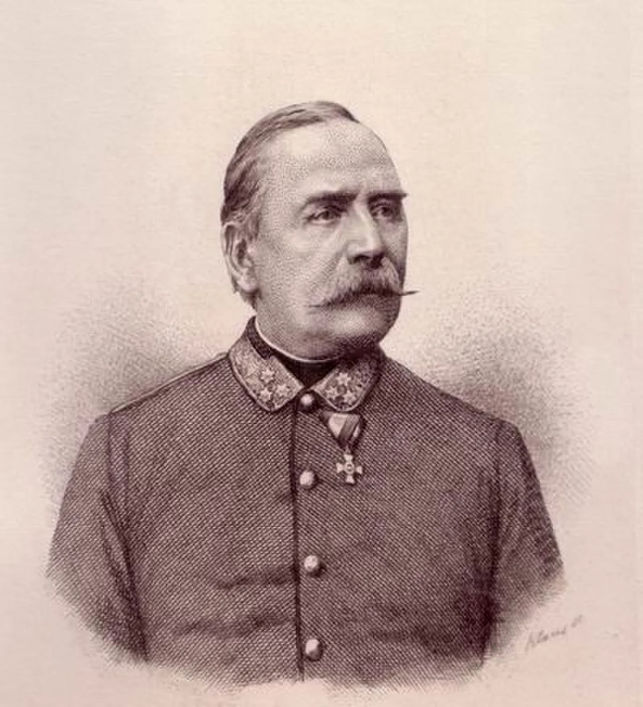 Portrait of Bruno von Montluisant (1815–1898) – memorial page