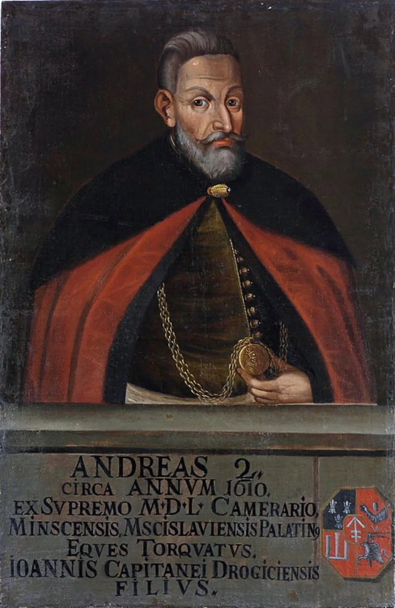 Porträt von Andrzej Sapieha (1565–1611) – Gedenkseite