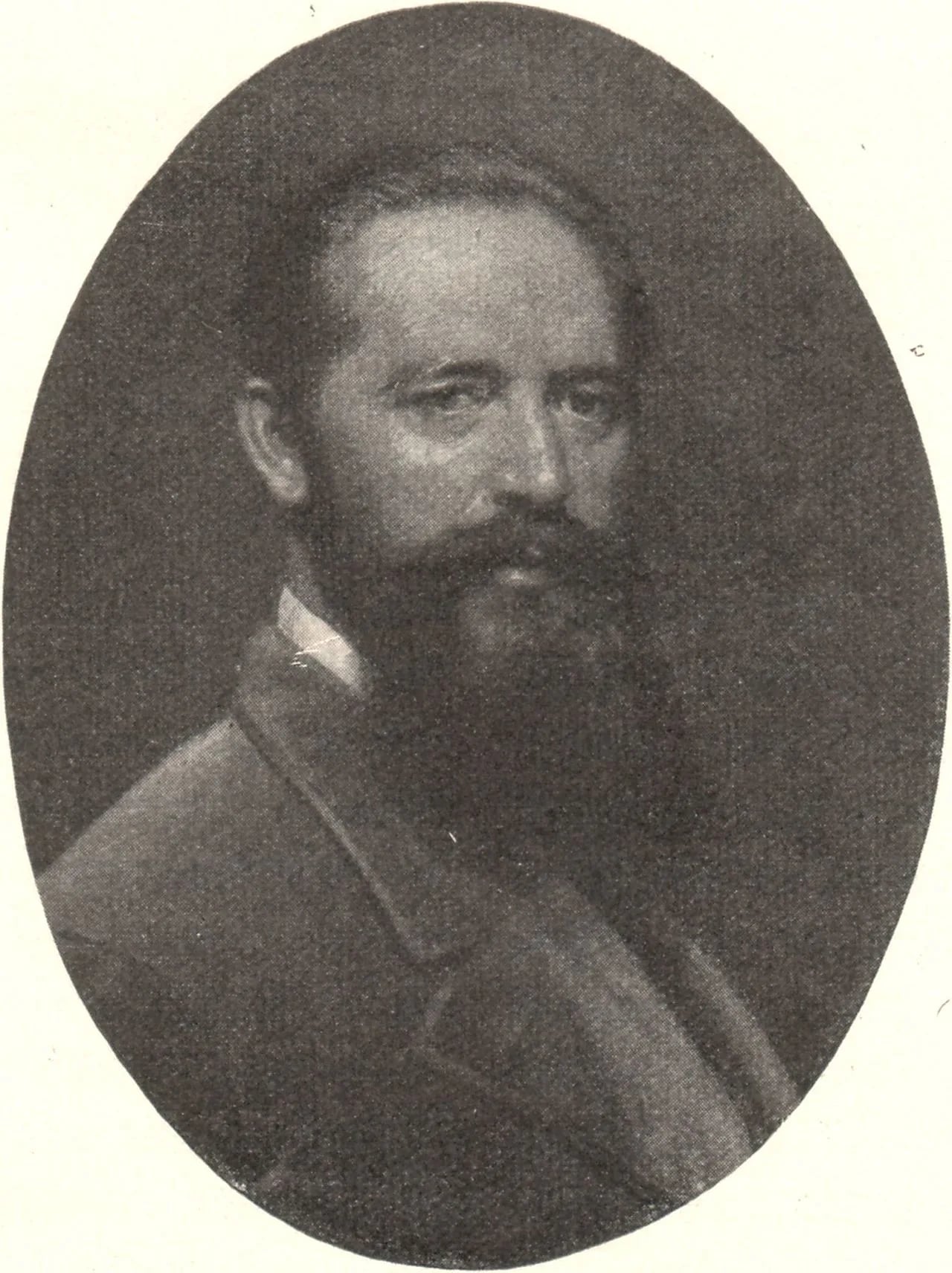 Portrait of Adolf von Brüning (1837–1884) – memorial page