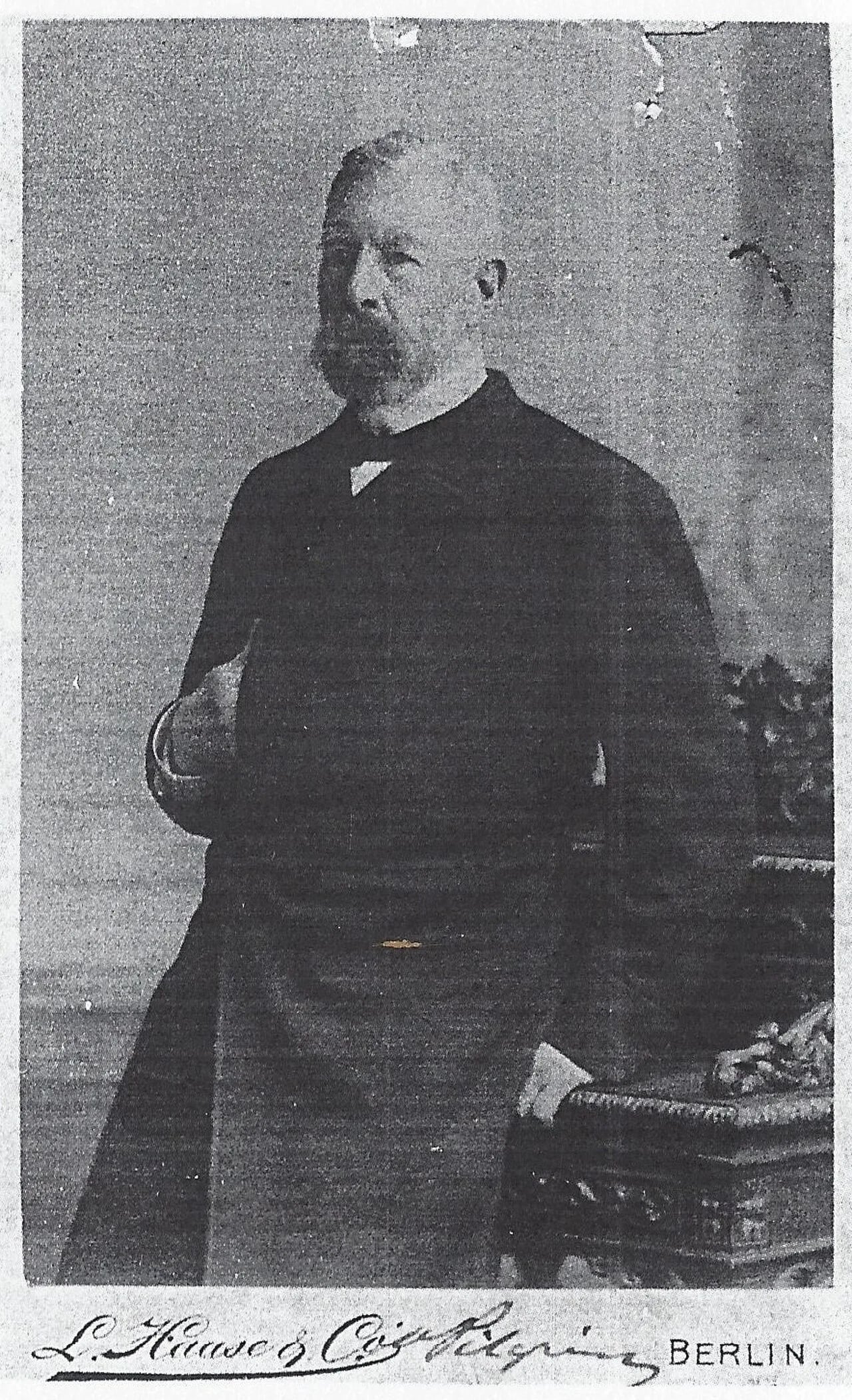 Porträt von Adolf von Pilgrim (1821–1909) – Gedenkseite