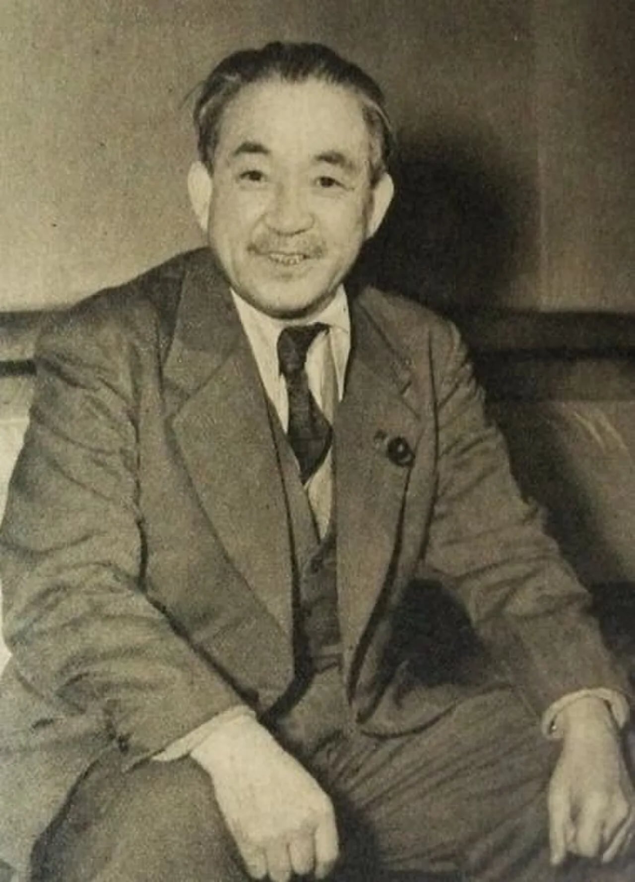 Portrait of Suzuki Mosaburō (1893–1970) – memorial page