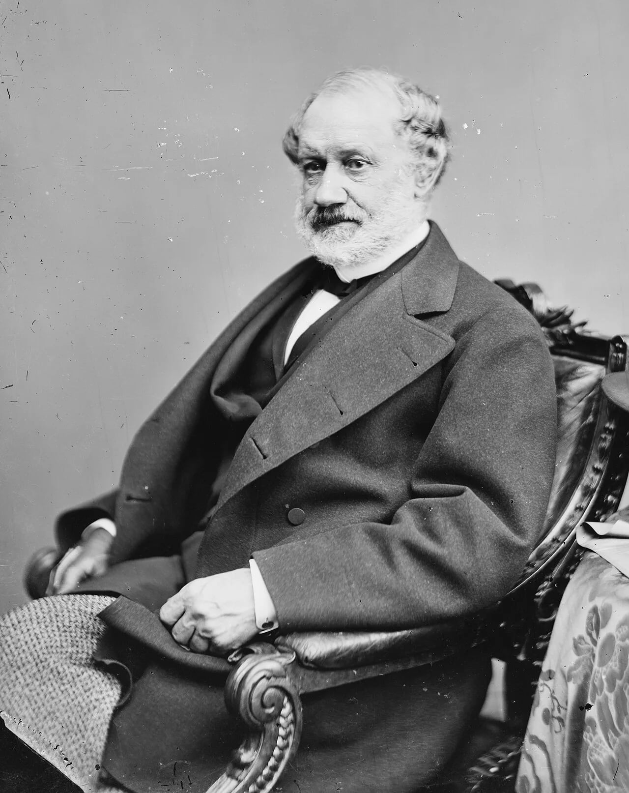 Porträt von Adolph E. Borie (1809–1880) – Gedenkseite