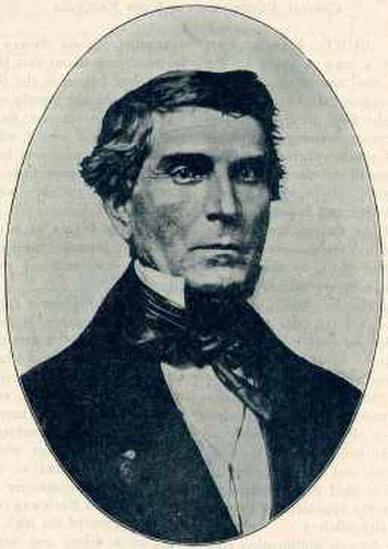 Porträt von Francis Burt (1807–1854) – Gedenkseite