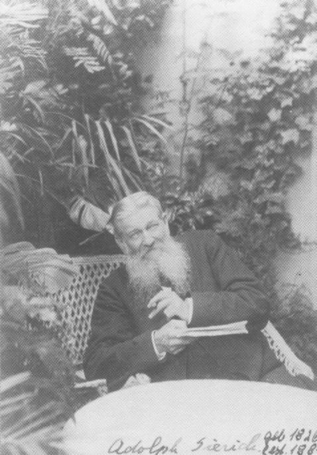 Portrait of Adolph Sierich (1826–1889) – memorial page