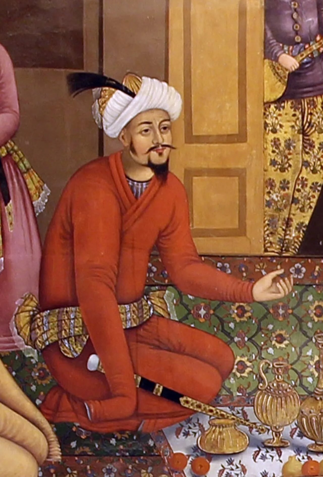 Porträt von Vali Muhammad Khan (1579–1611) – Gedenkseite