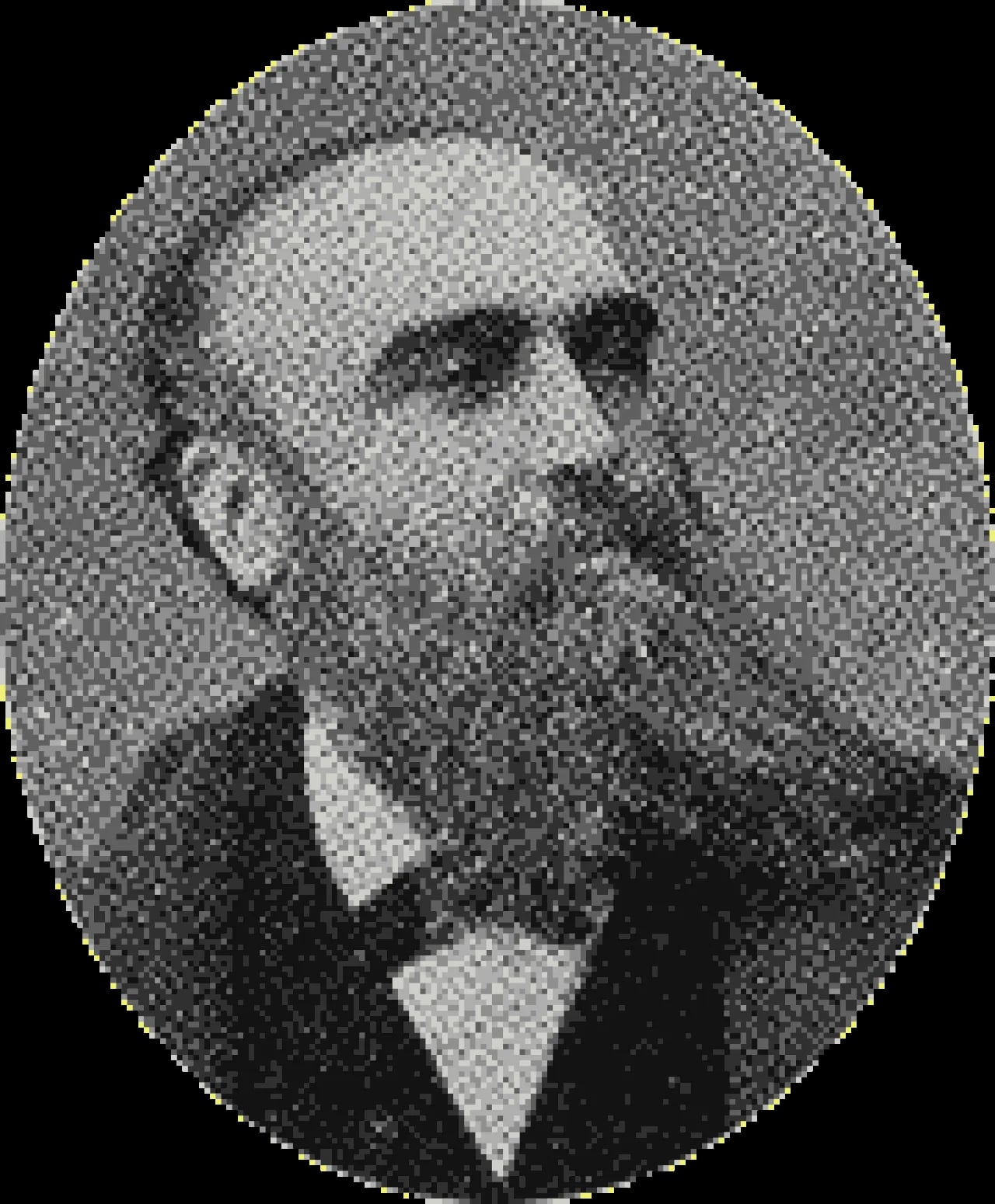 Porträt von Adolphe Deslandres (1840–1911) – Gedenkseite