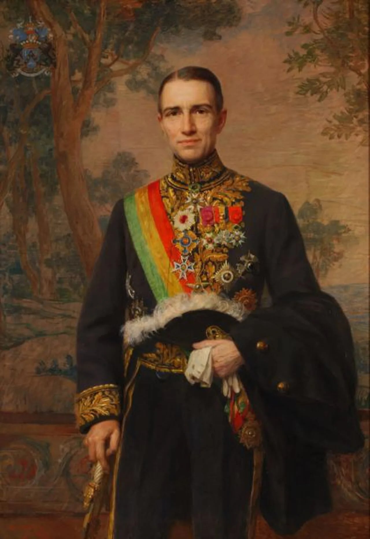 Porträt von Georges Holvoet (1874–1967) – Gedenkseite