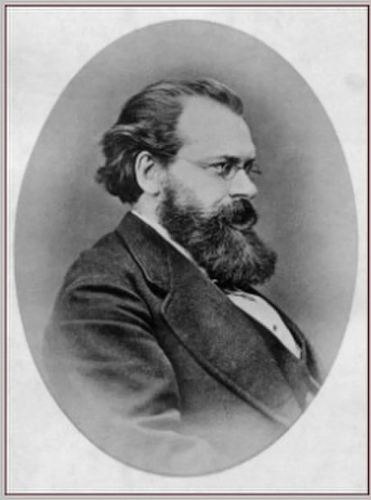Porträt von Nil Alexandrowitsch Popow (1833–1891) – Gedenkseite