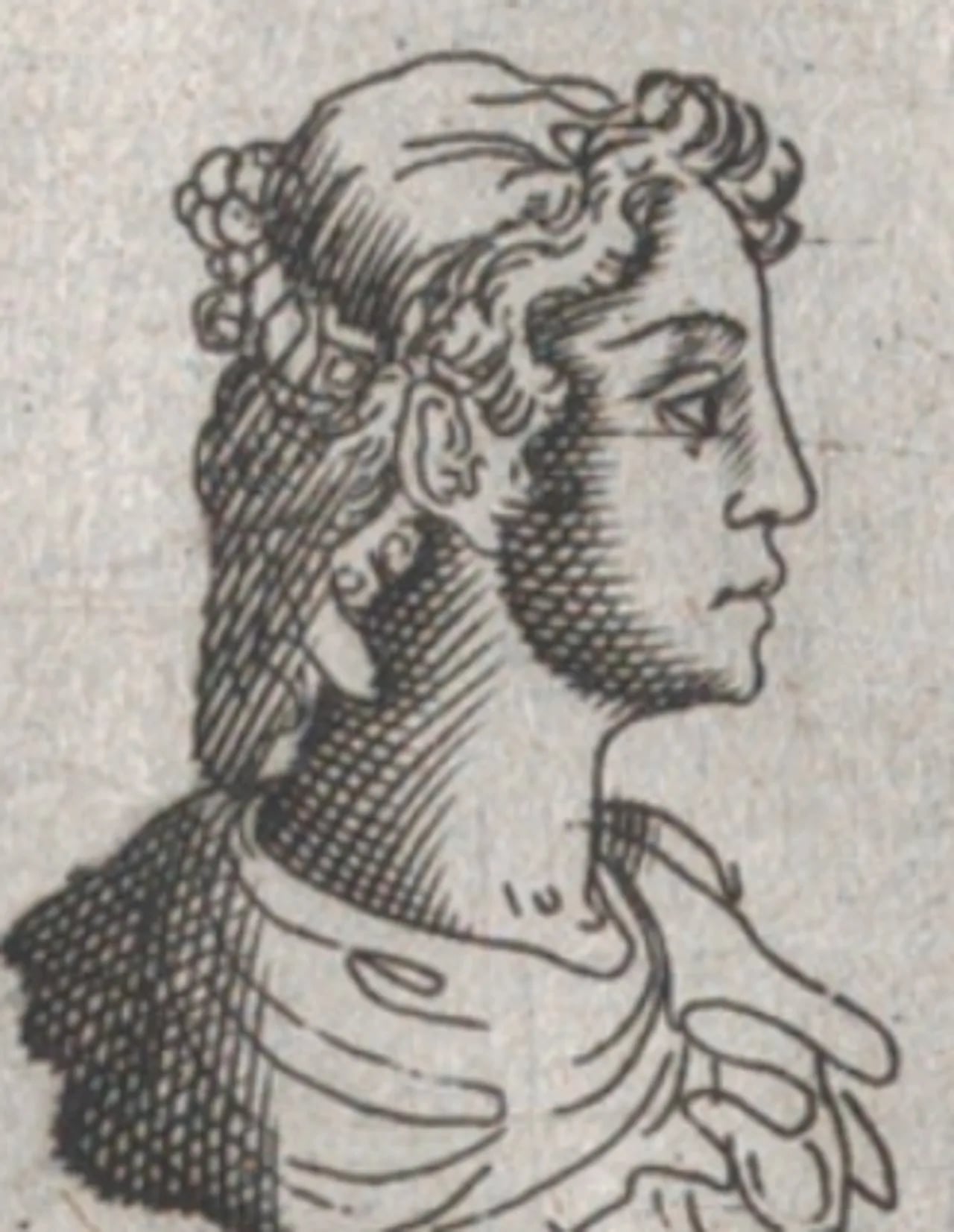 Porträt von Eudokia Dekapolitissa (801–801) – Gedenkseite