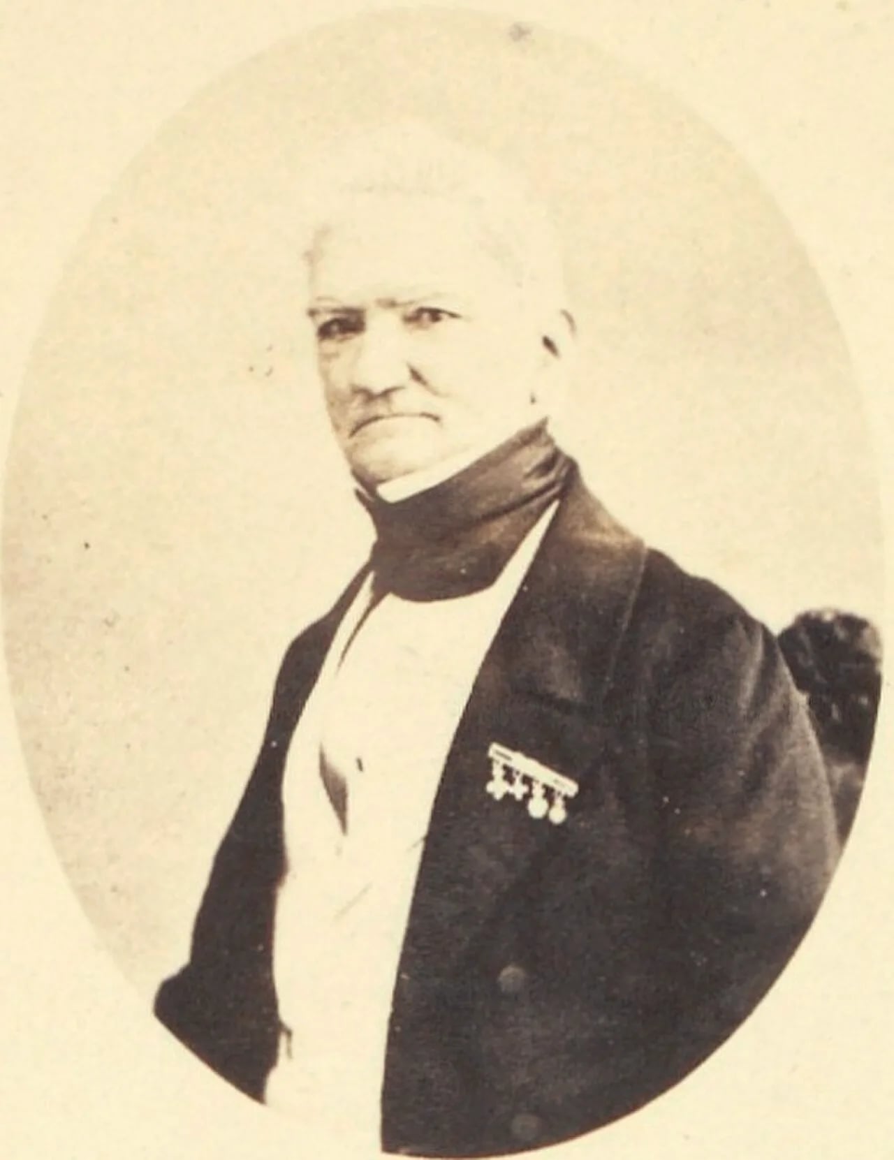 Portrait of Carlo Bernardo Mosca (1792–1867) – memorial page