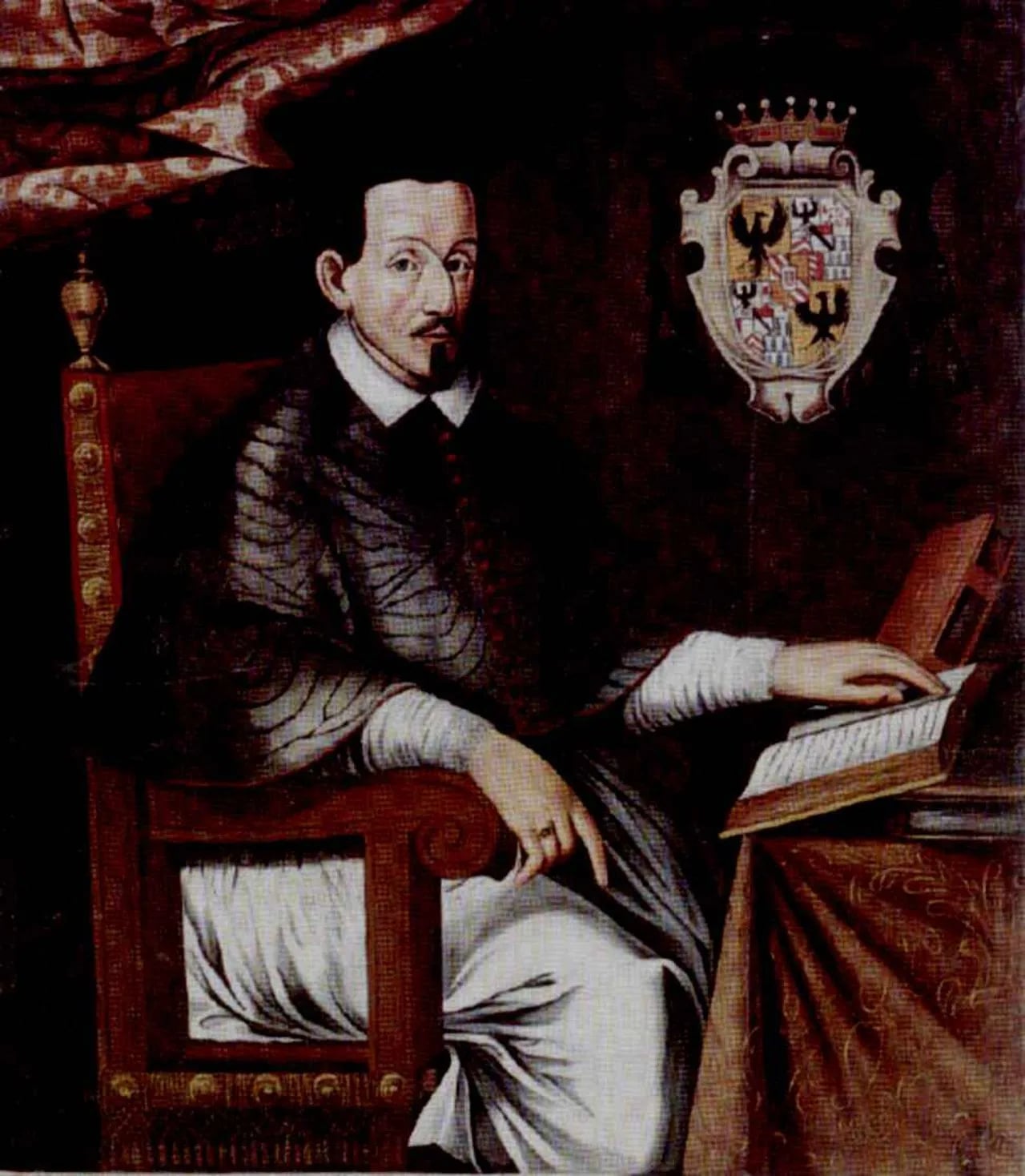 Porträt von Carlo Emanuele Madruzzo (1599–1658) – Gedenkseite