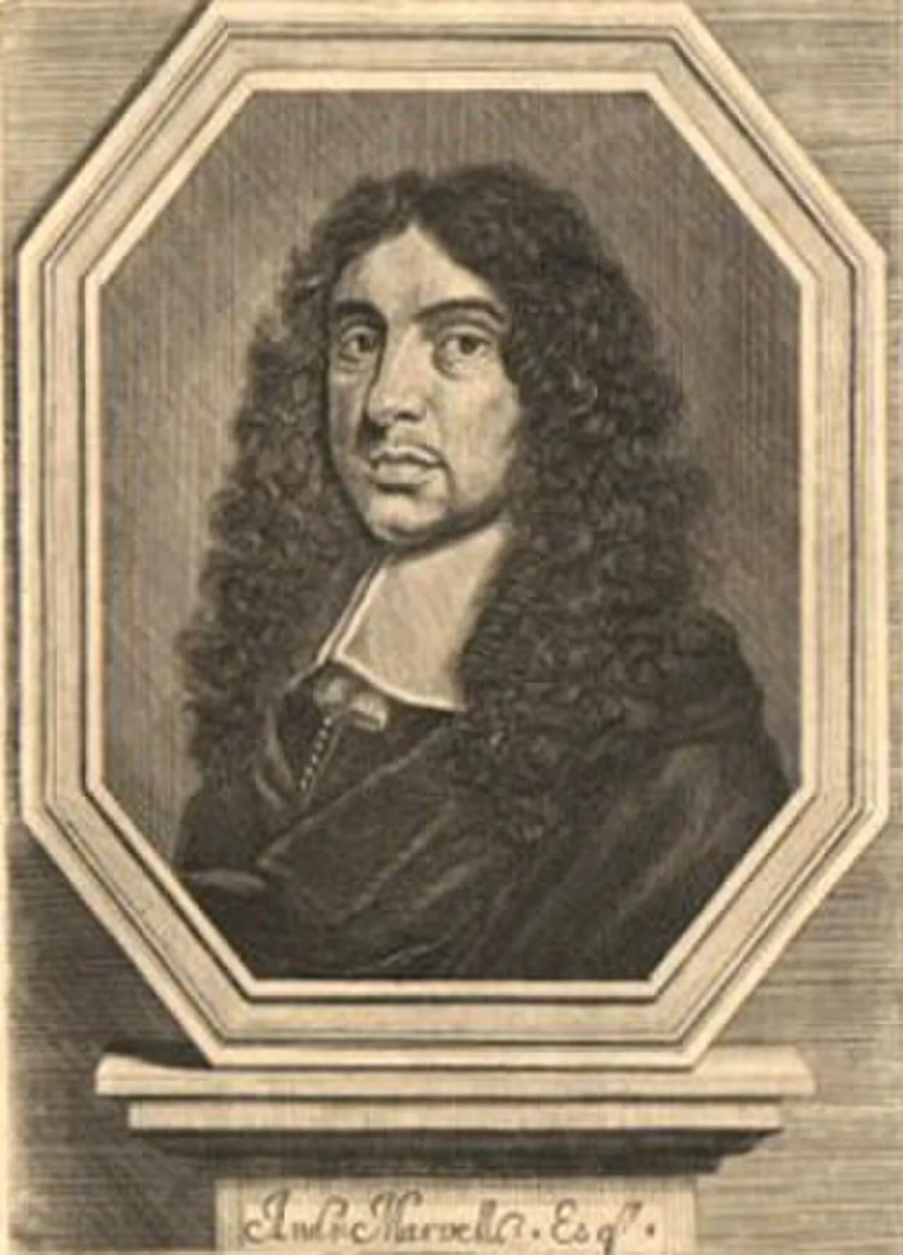 Porträt von Andrew Marvell (1621–1678) – Gedenkseite