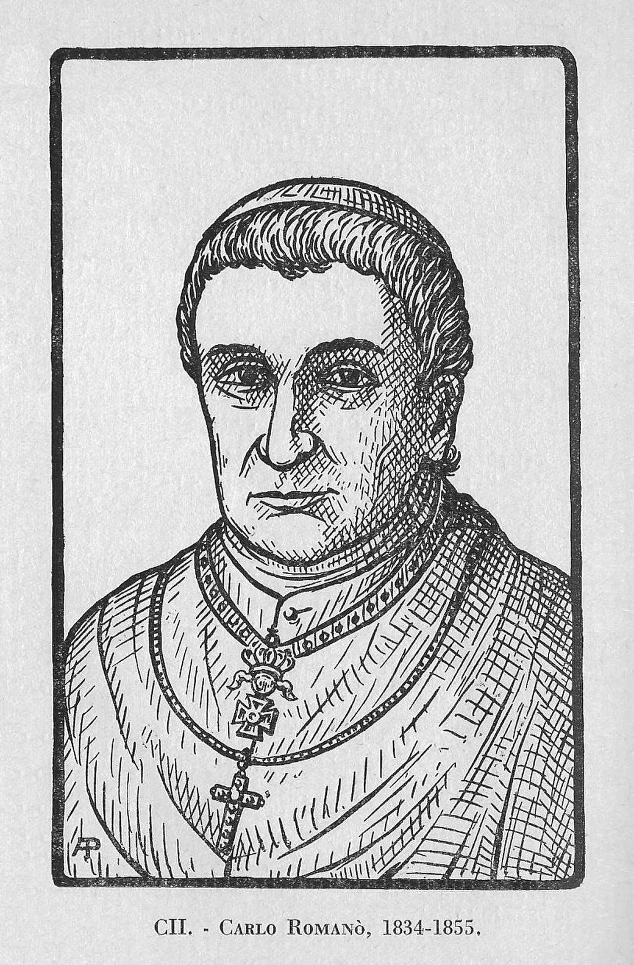 Portrait of Carlo Romanò (1789–1855) – memorial page