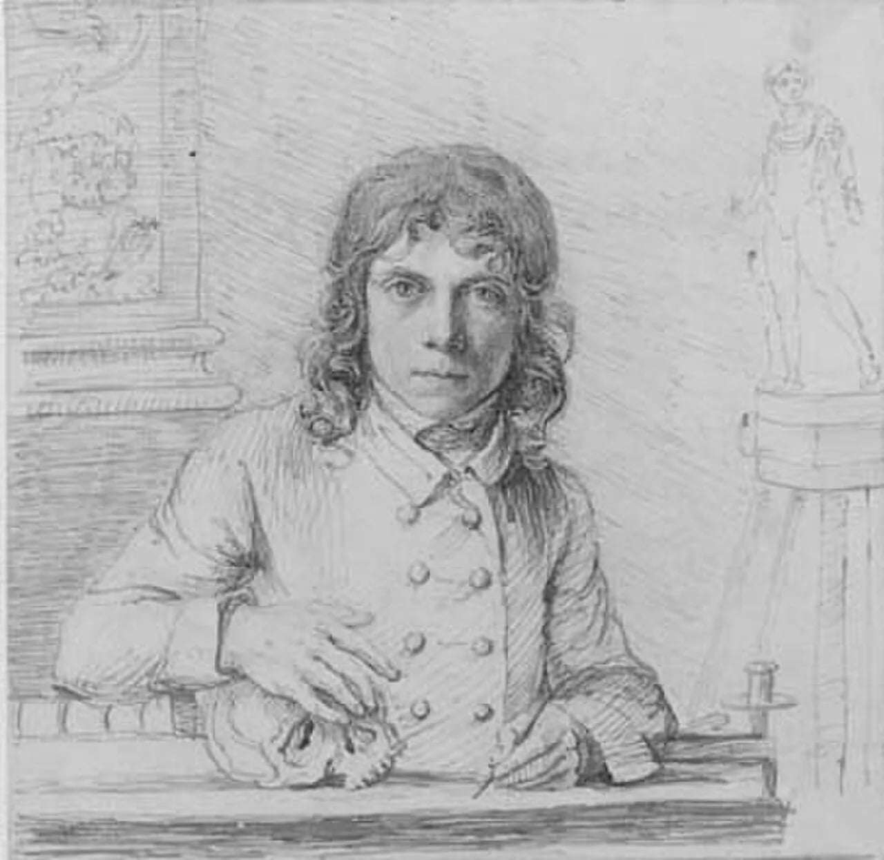 Portrait of John Flaxman (1755–1826) – memorial page