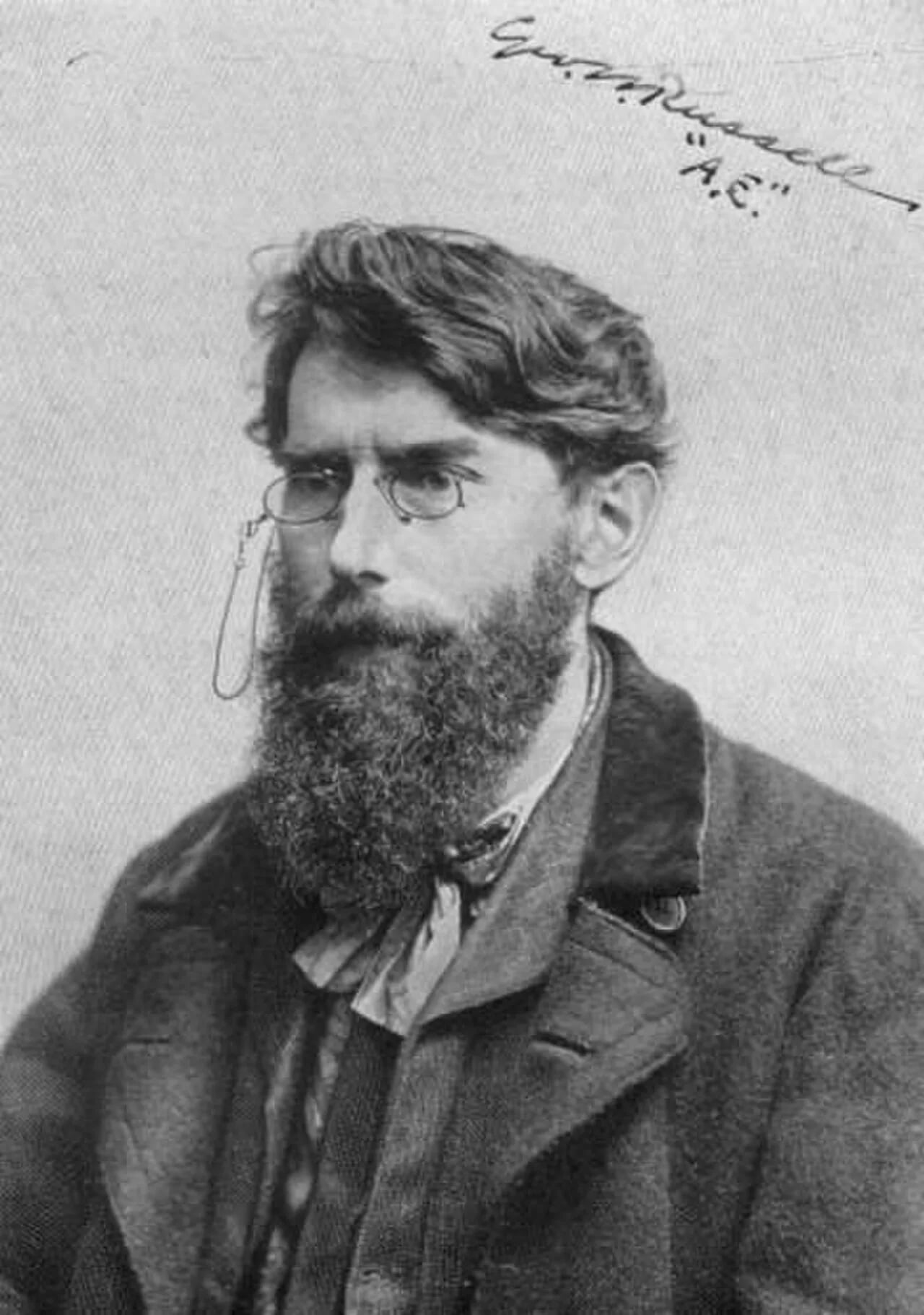 Portrait of George William Russell (1867–1935) – memorial page