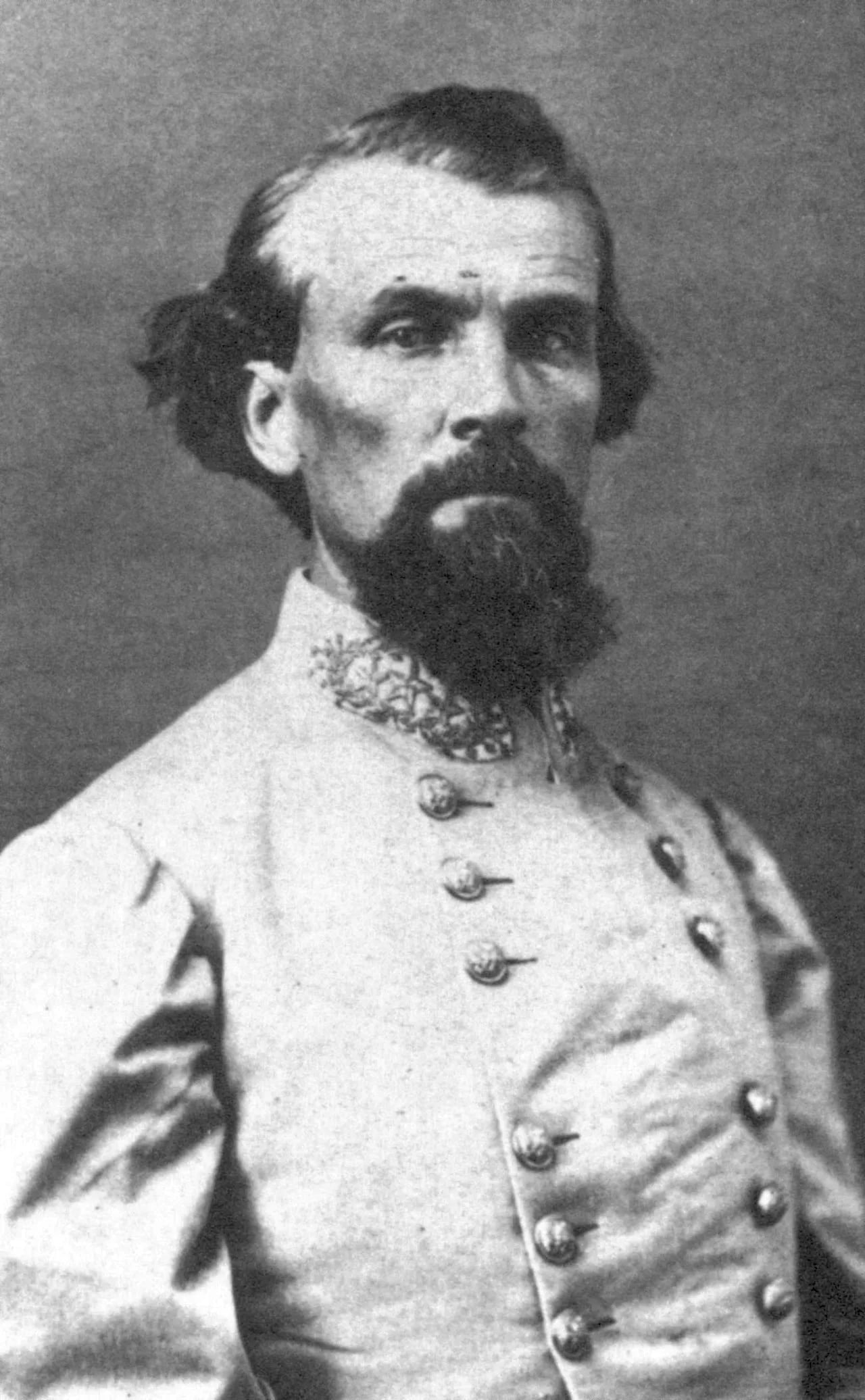 Portrait of Nathan Bedford Forrest (1821–1877) – memorial page