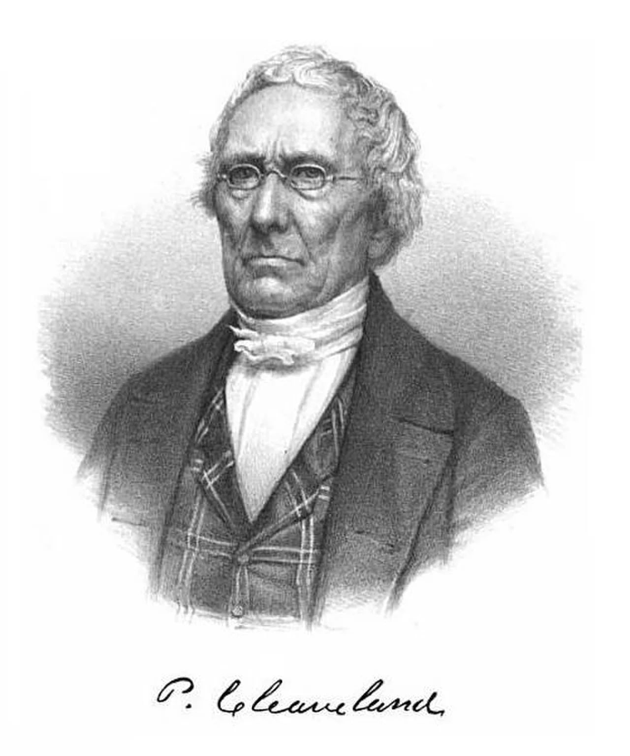 Porträt von Parker Cleaveland (1780–1858) – Gedenkseite
