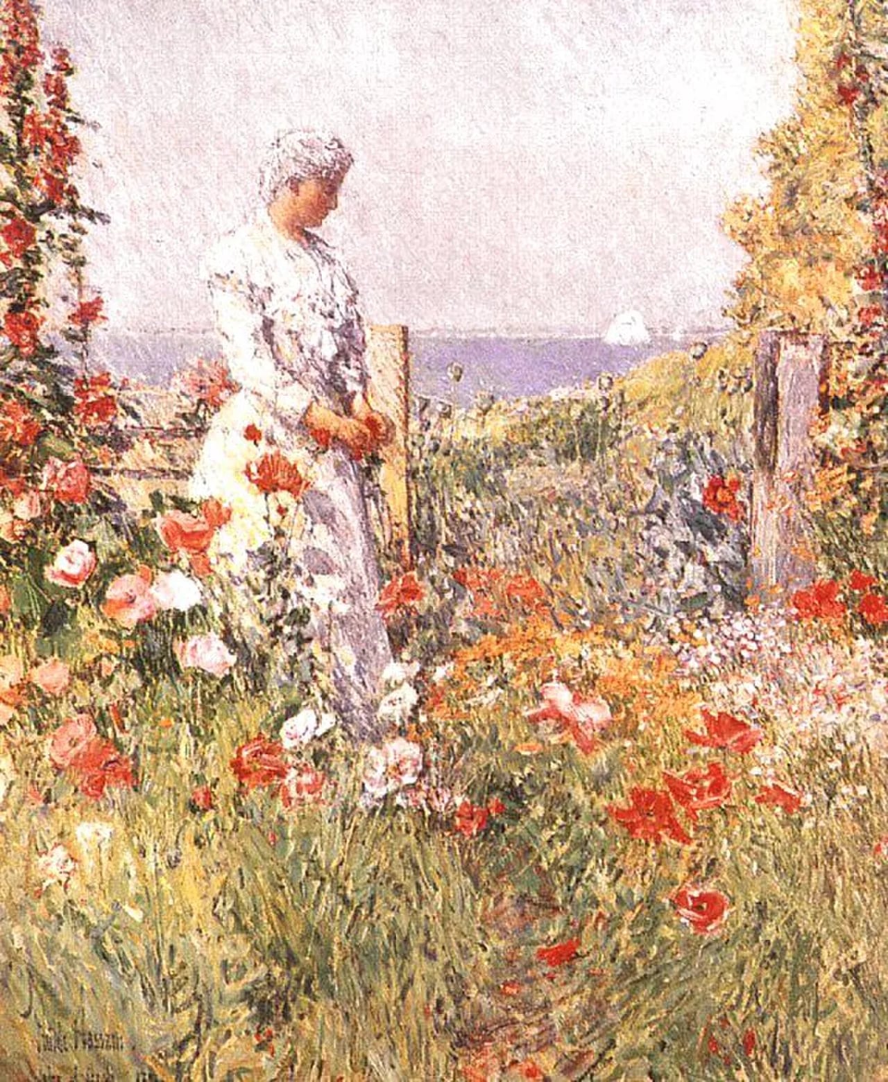 Porträt von Celia Thaxter (1835–1894) – Gedenkseite