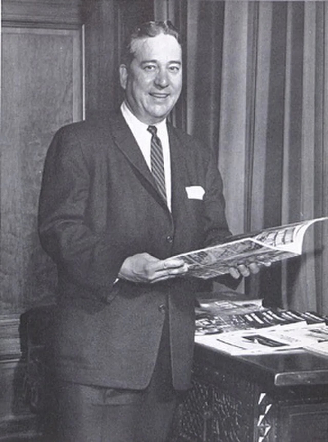 Porträt von Victor Emanuel Anderson (1902–1962) – Gedenkseite