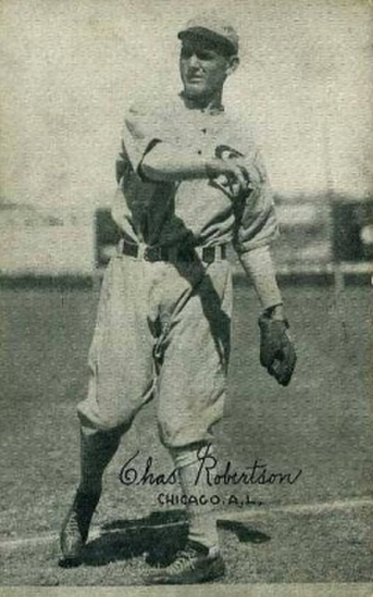 Porträt von Charlie Robertson (1896–1984) – Gedenkseite